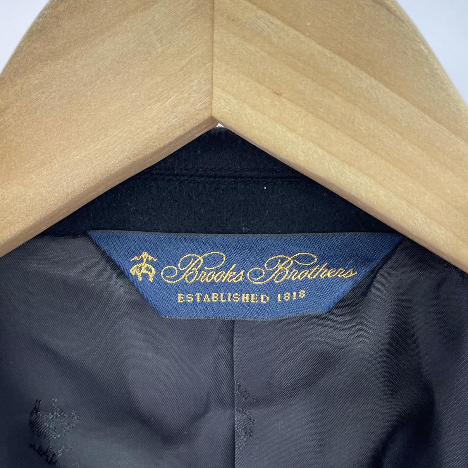 その他アウター PIACENZA/カシミヤ混ウールチェスターコート 40 ブラック