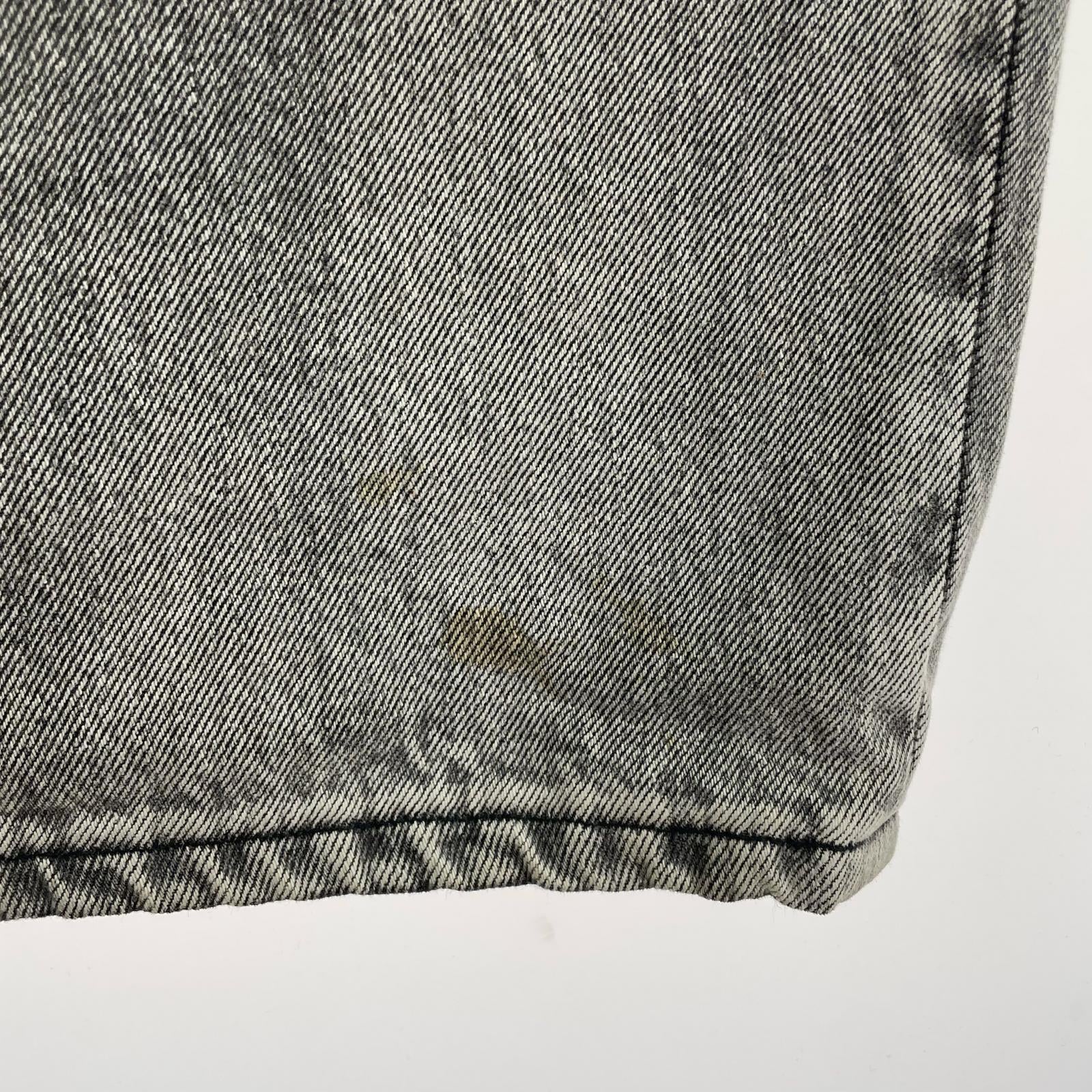 デニムパンツ YLEVE/13.5oz DENIM BAGGY/4/170-3240545 ブラック