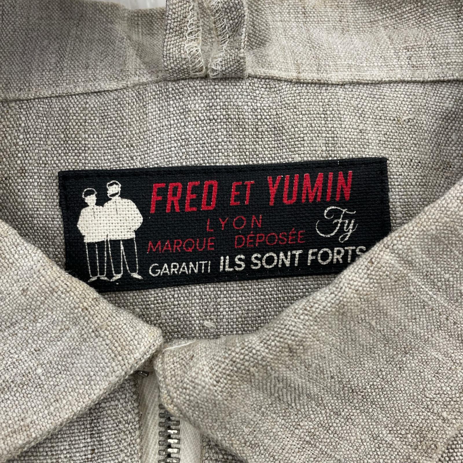 ジャケット FRED ET YUMIN/Les halles Paul Bocuse ベージュ