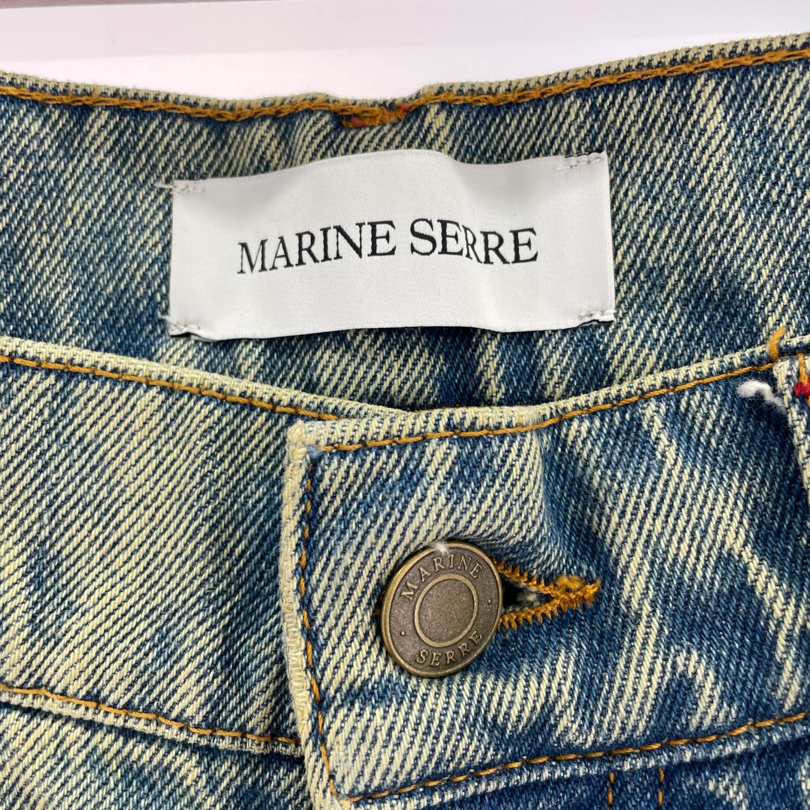 デニムパンツ MARINESERRE BAGGY DENIM PANTS