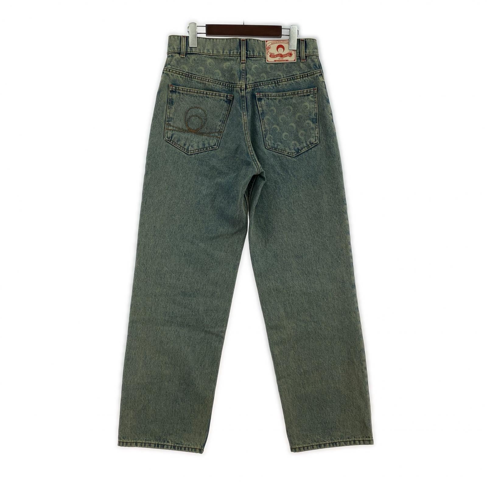 デニムパンツ MARINESERRE BAGGY DENIM PANTS