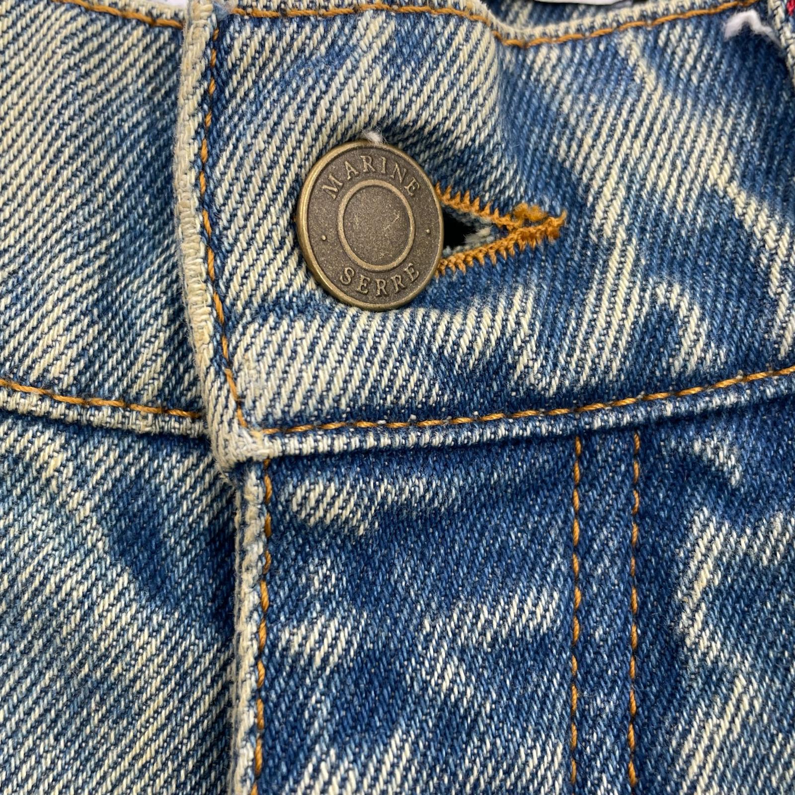 デニムパンツ MARINESERRE BAGGY DENIM PANTS