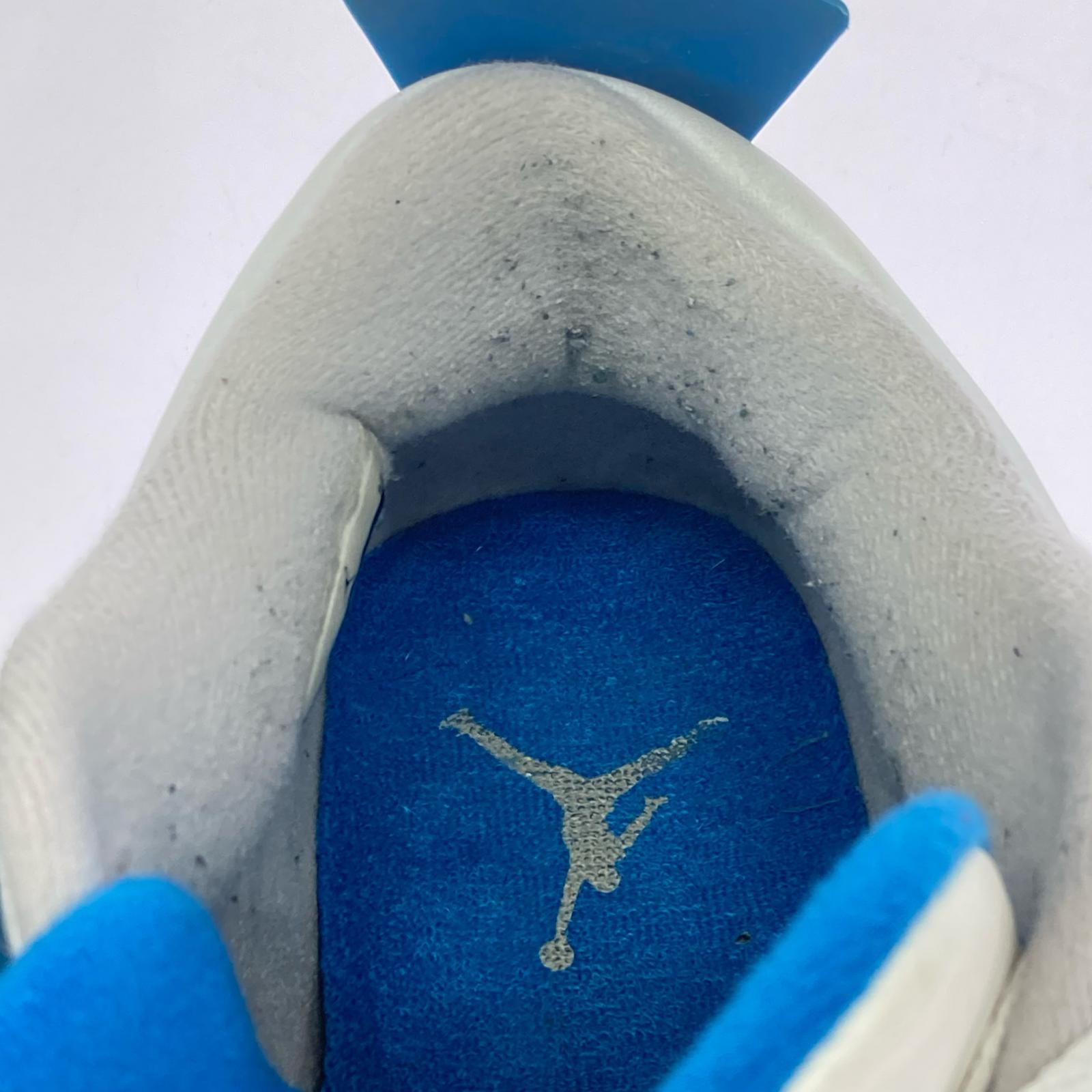 スニーカー AIR JORDAN 4 RETRO MILITARY BLUE 27.5cm 27.5cm (US9 1/2 UK9 EU45)