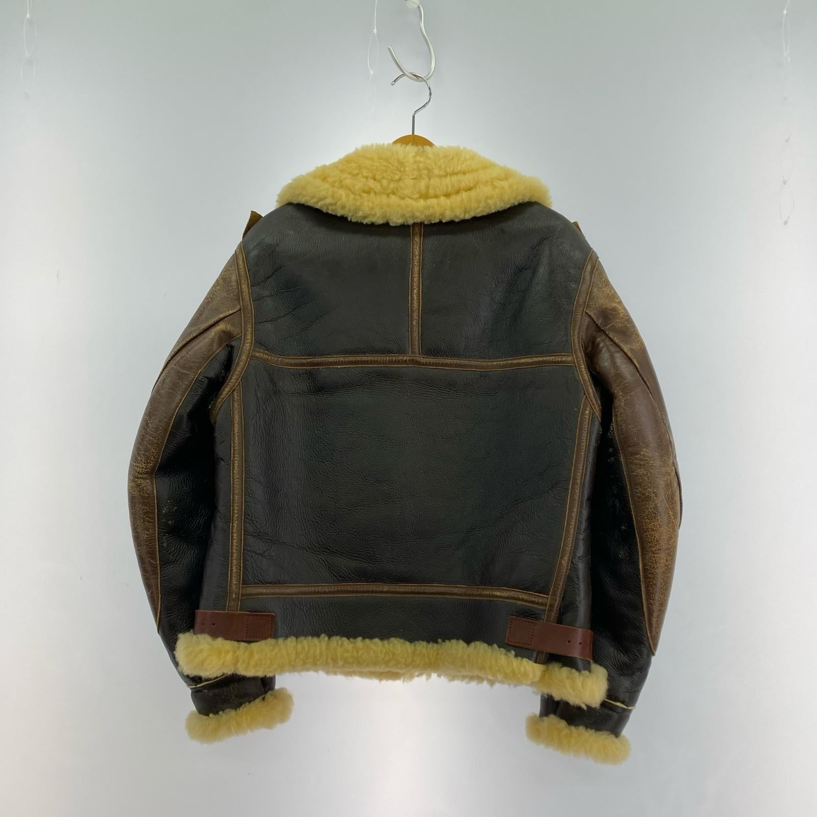 レザージャケット B-3 33H5595 フライトジャケット (36R) ブラウン