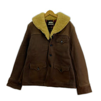 レザージャケット HELLER’S CAFE Ranch Jacket ディアスキン ブラウン
