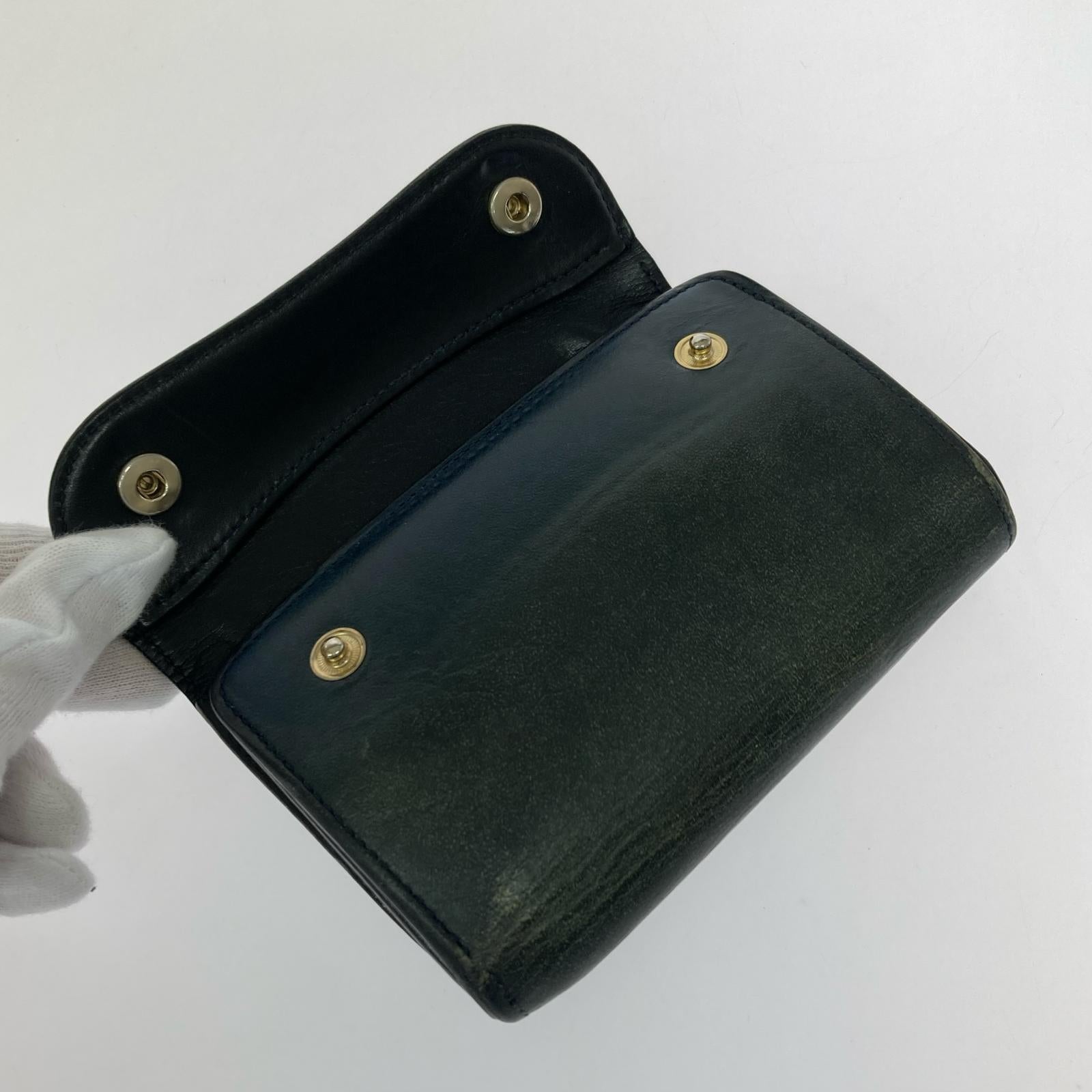 コンパクトウォレット BYRNE ブライドルレザー グリーン