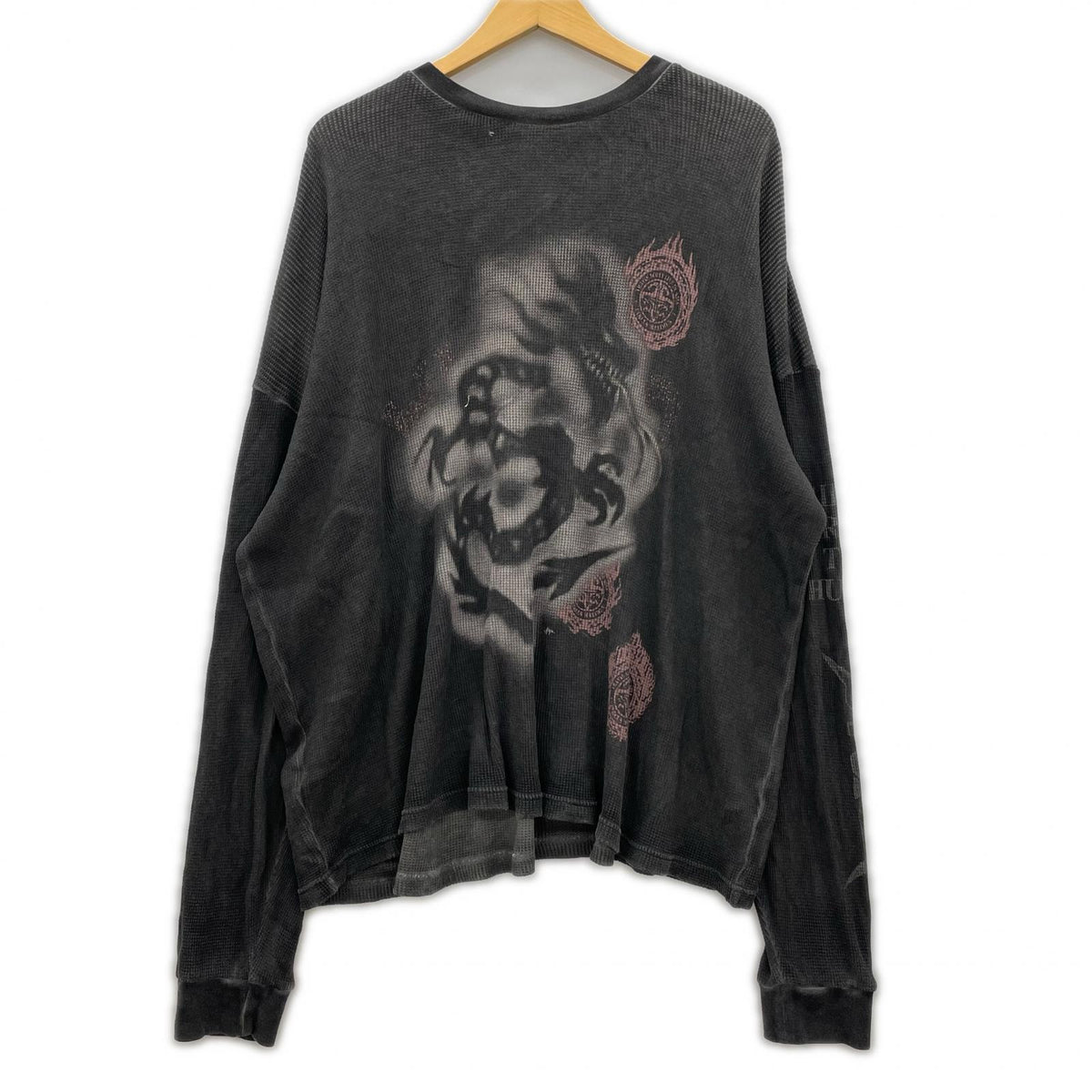 長袖Tシャツ Travis Scott Circus Maximam ブラック