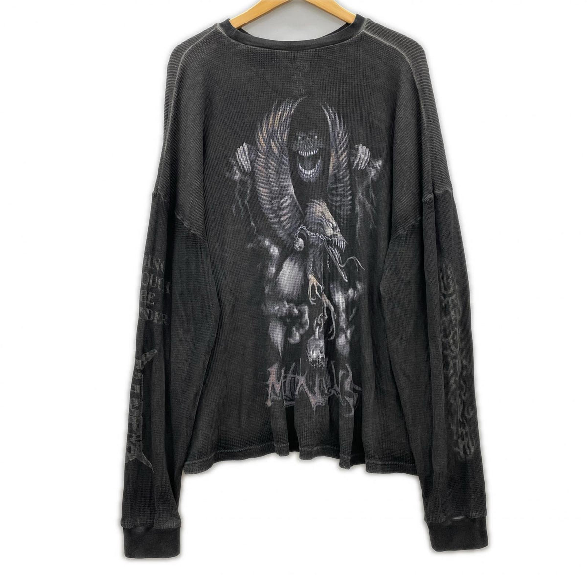 長袖Tシャツ Travis Scott Circus Maximam ブラック