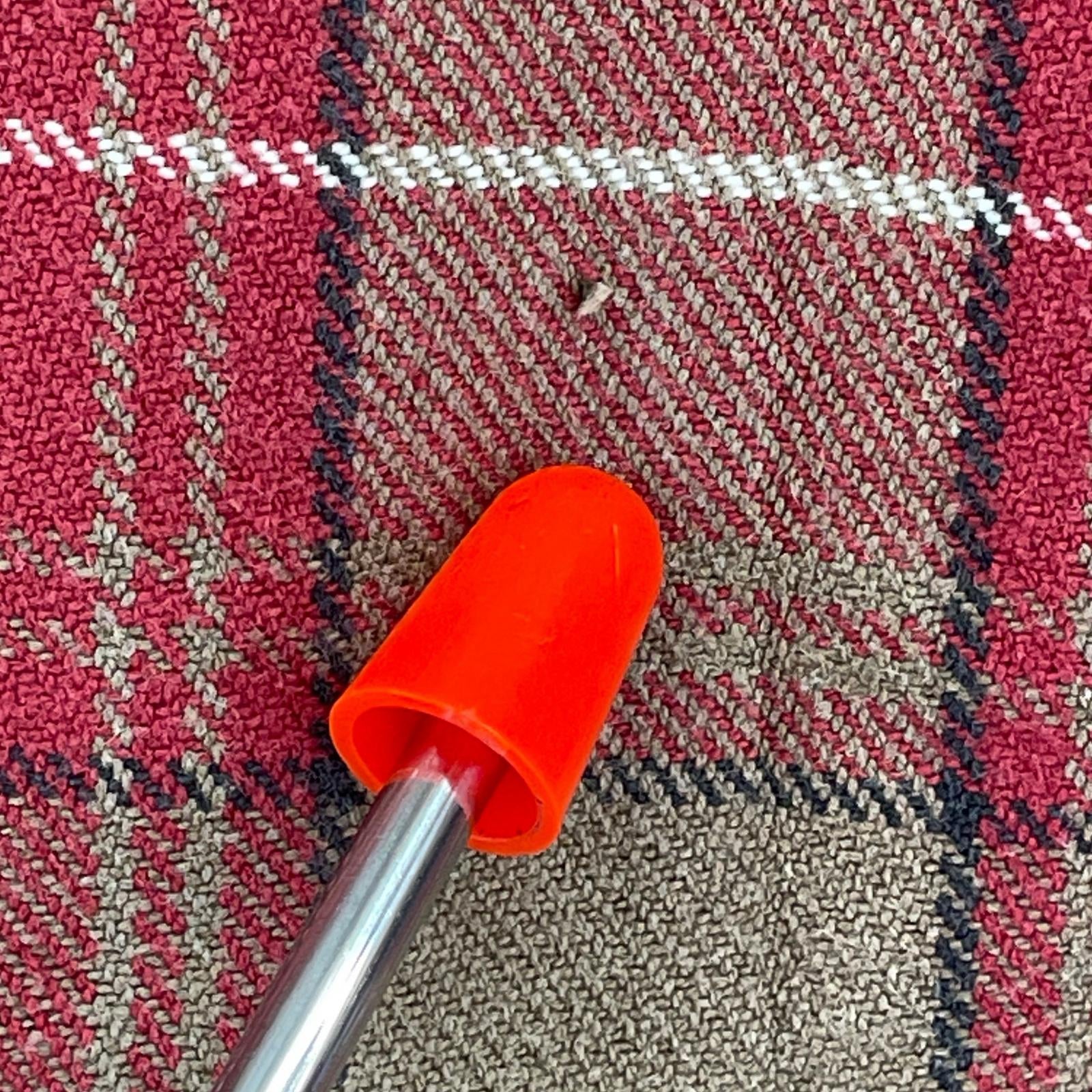 長袖シャツ ヘビーウェイト コットンネルシャツ L レッド