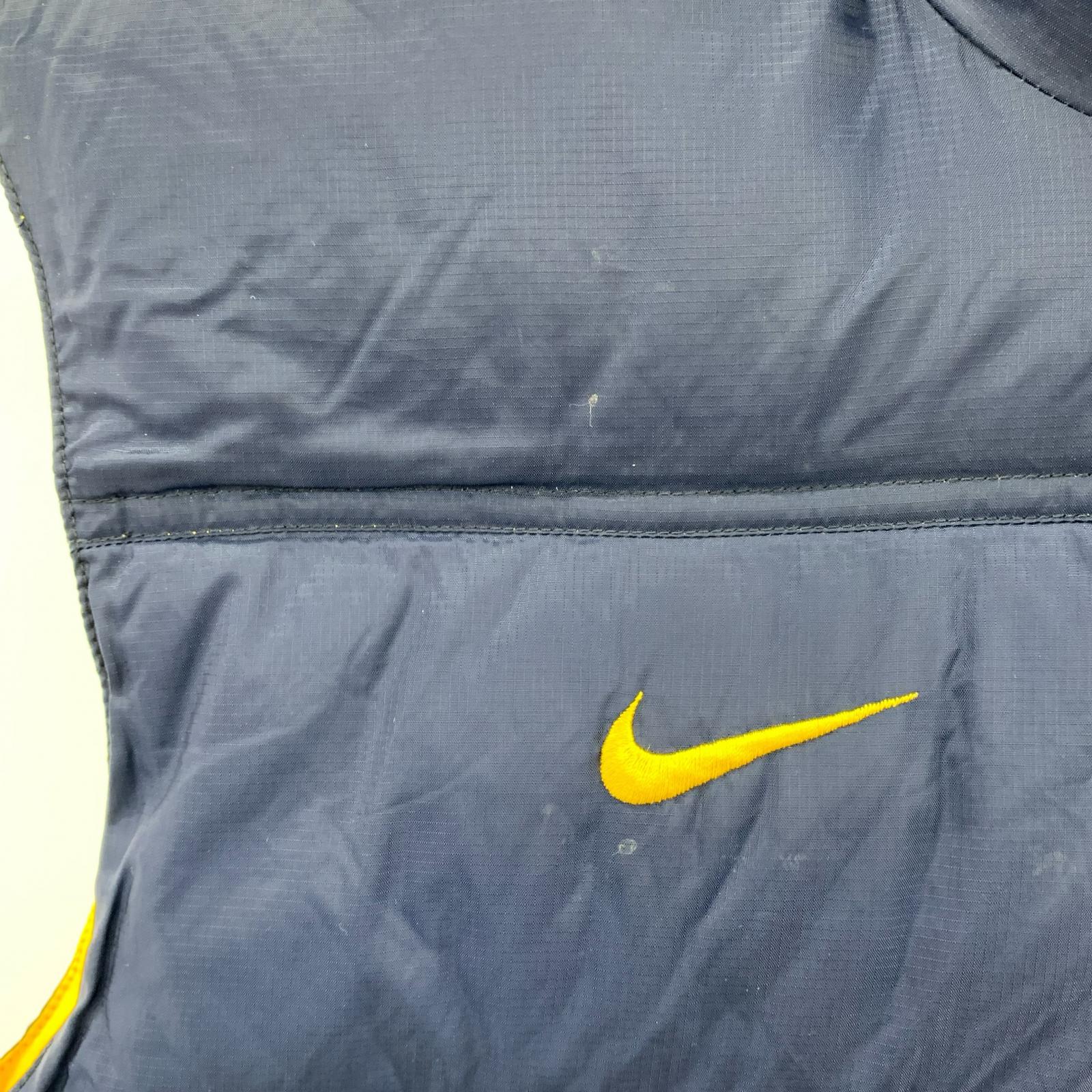 ダウンベスト 90's NIKE MICHIGAN ダウンベスト S ネイビー