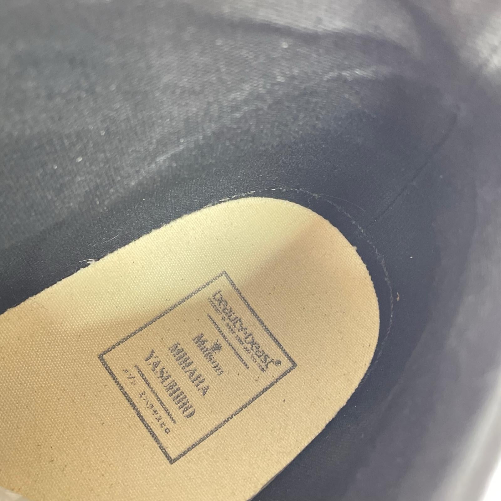 スニーカー beast ROLL-TONGUE STAINING SHOES 41 ブラック