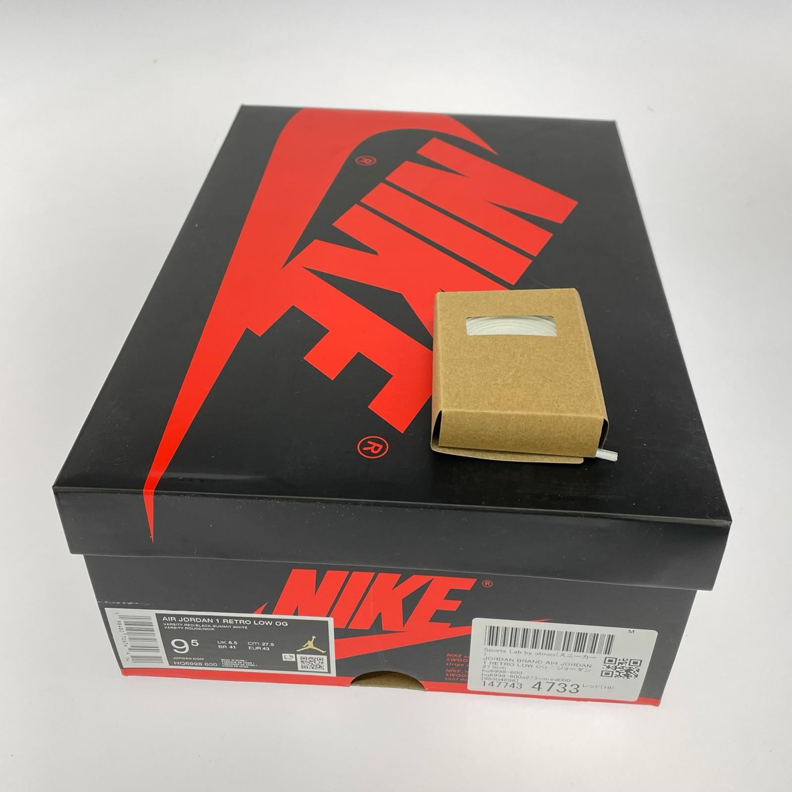 スニーカー JORDAN 1 RETRO LOW OG Chicago(27.5cm) 27.5cm (US9 1/2 UK9 EU45)