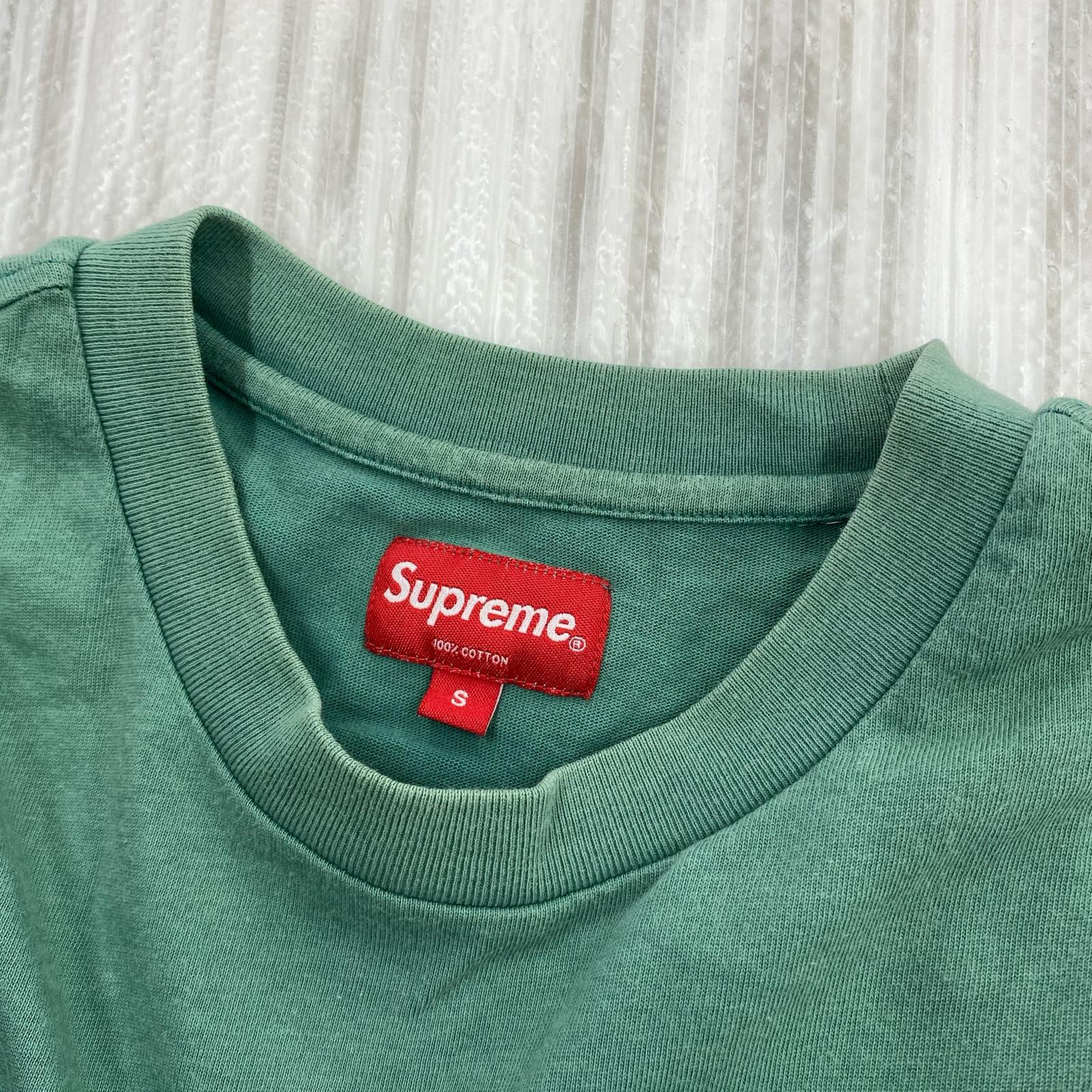 半袖Tシャツ 21ss/world famous/グリーン/S S