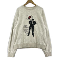 スウェット “P” Crewneck Sweat Shirt/L/グレー L グレー