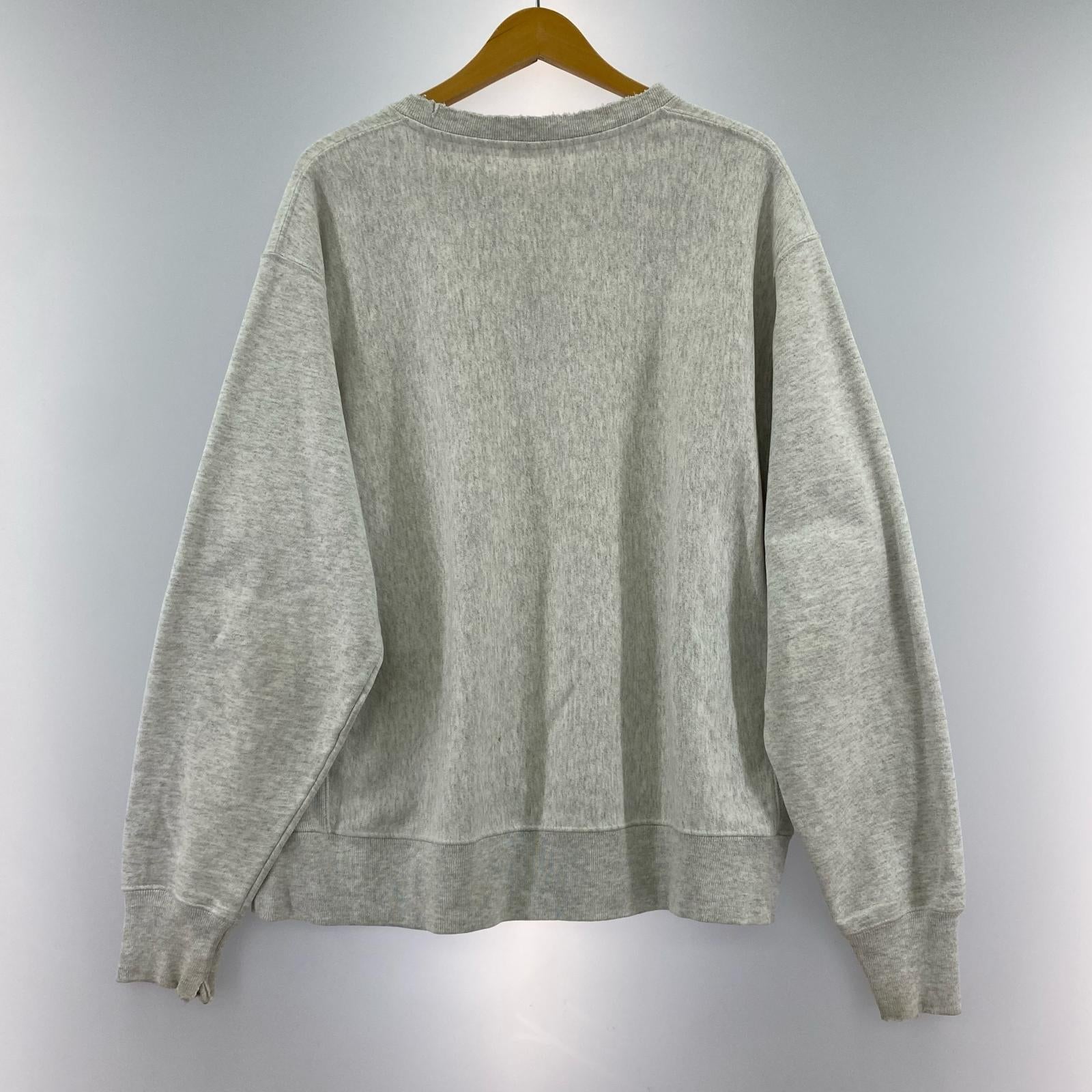 スウェット REVERSE WEAVE 単色タグ グレー (L) L グレー