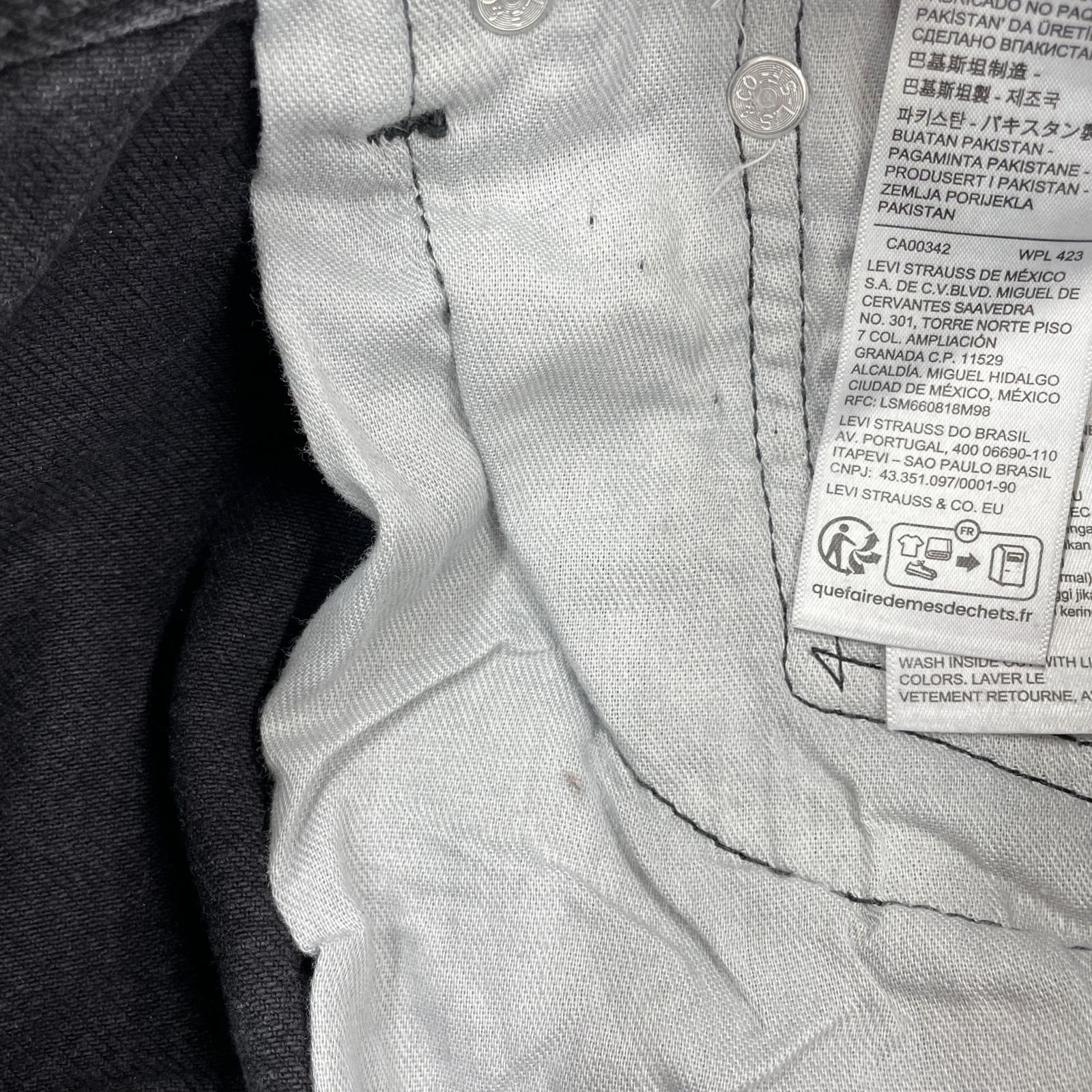デニムパンツ 565 Loose Straight ブラック