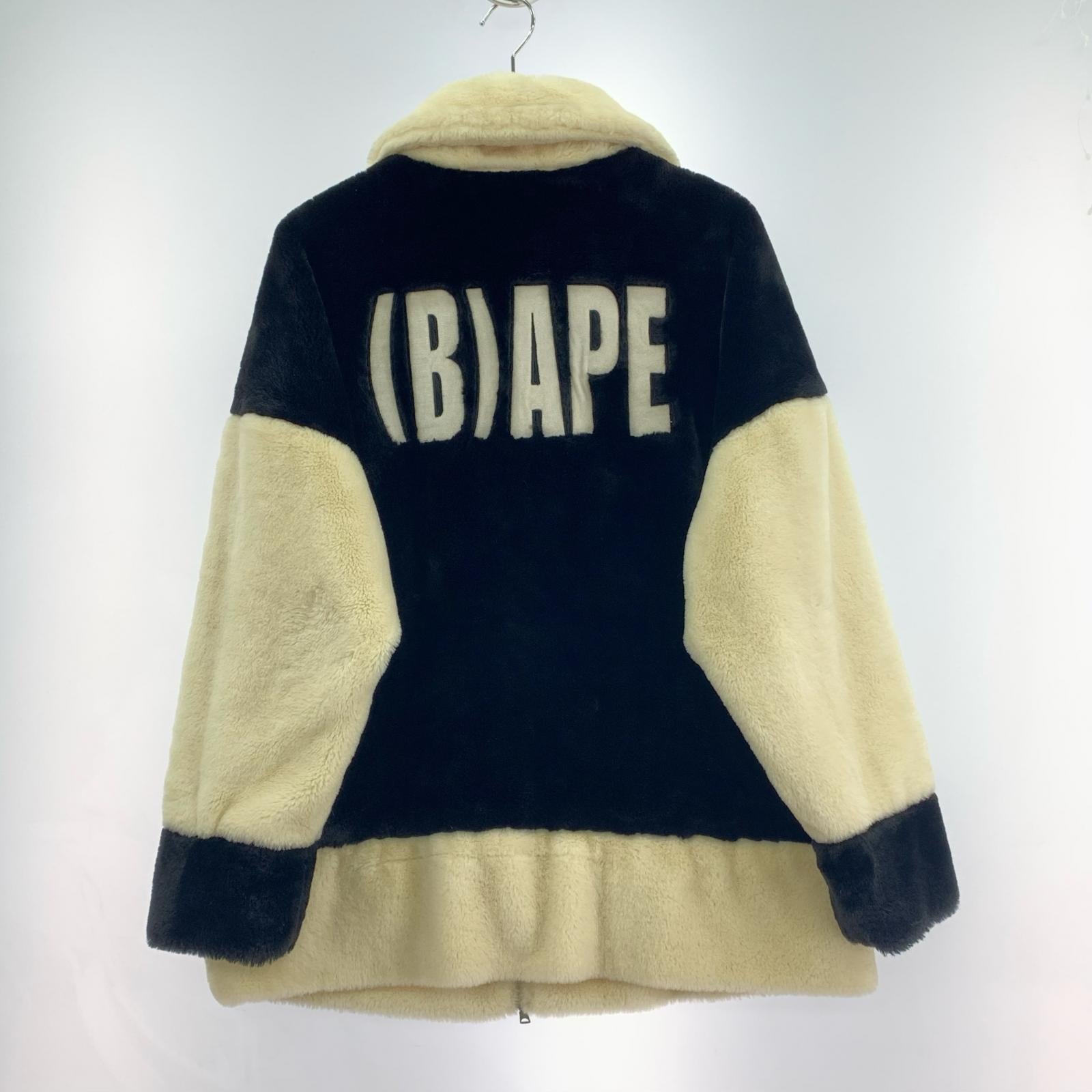 ジャケット フェイクファージャケット ブラック(S) S