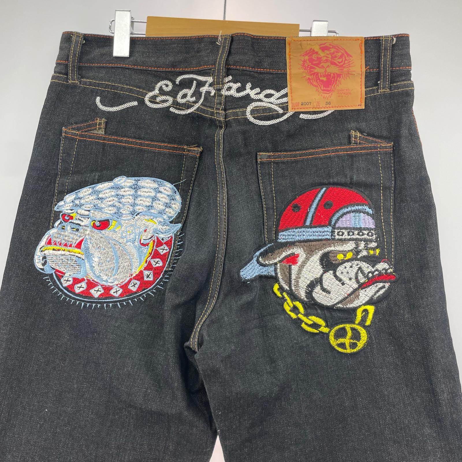 デニムパンツ Lot 2007 W36 ブラック