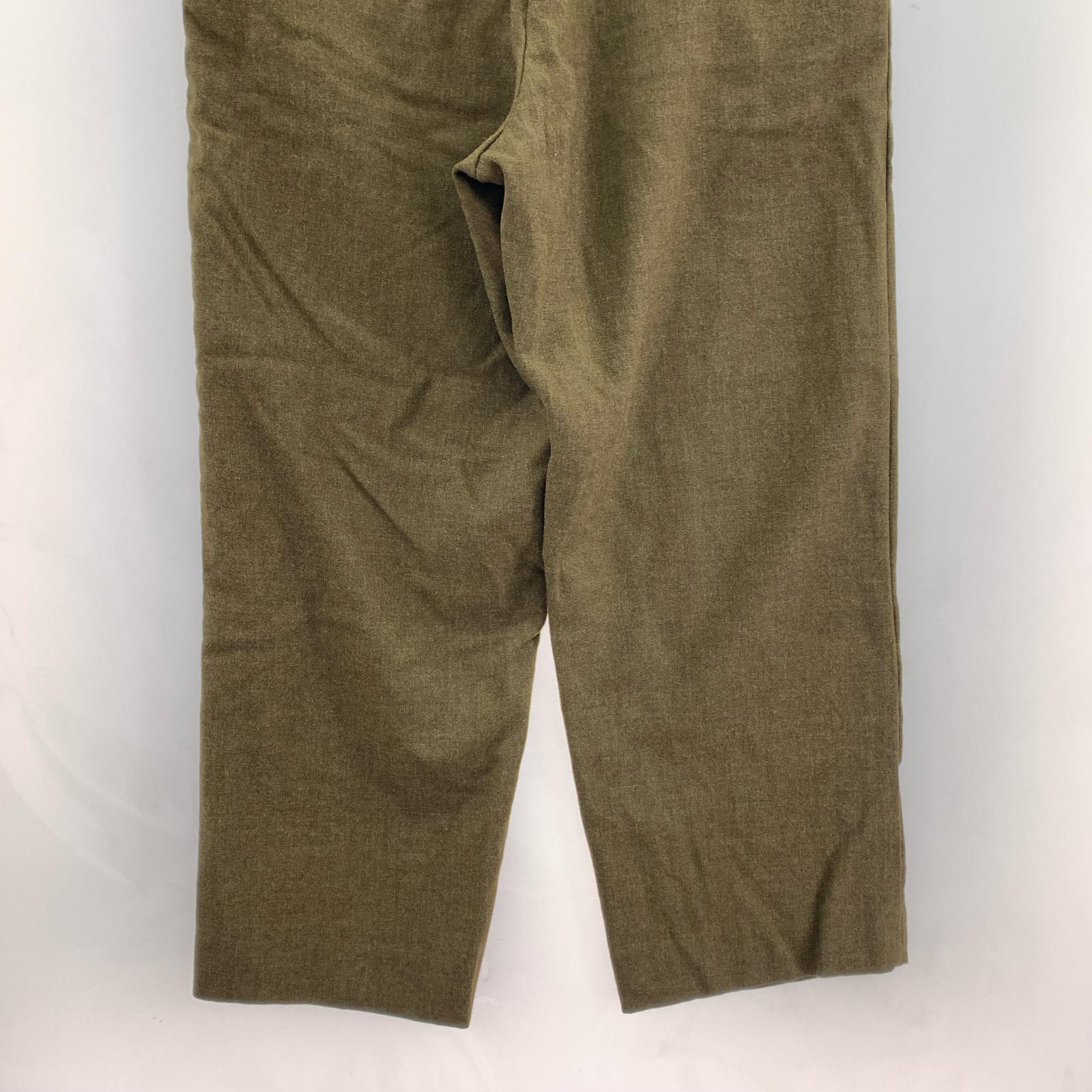 パンツ 50s~頃 M-45 ウールトラウザー 尿素ボタン カーキ(W32)