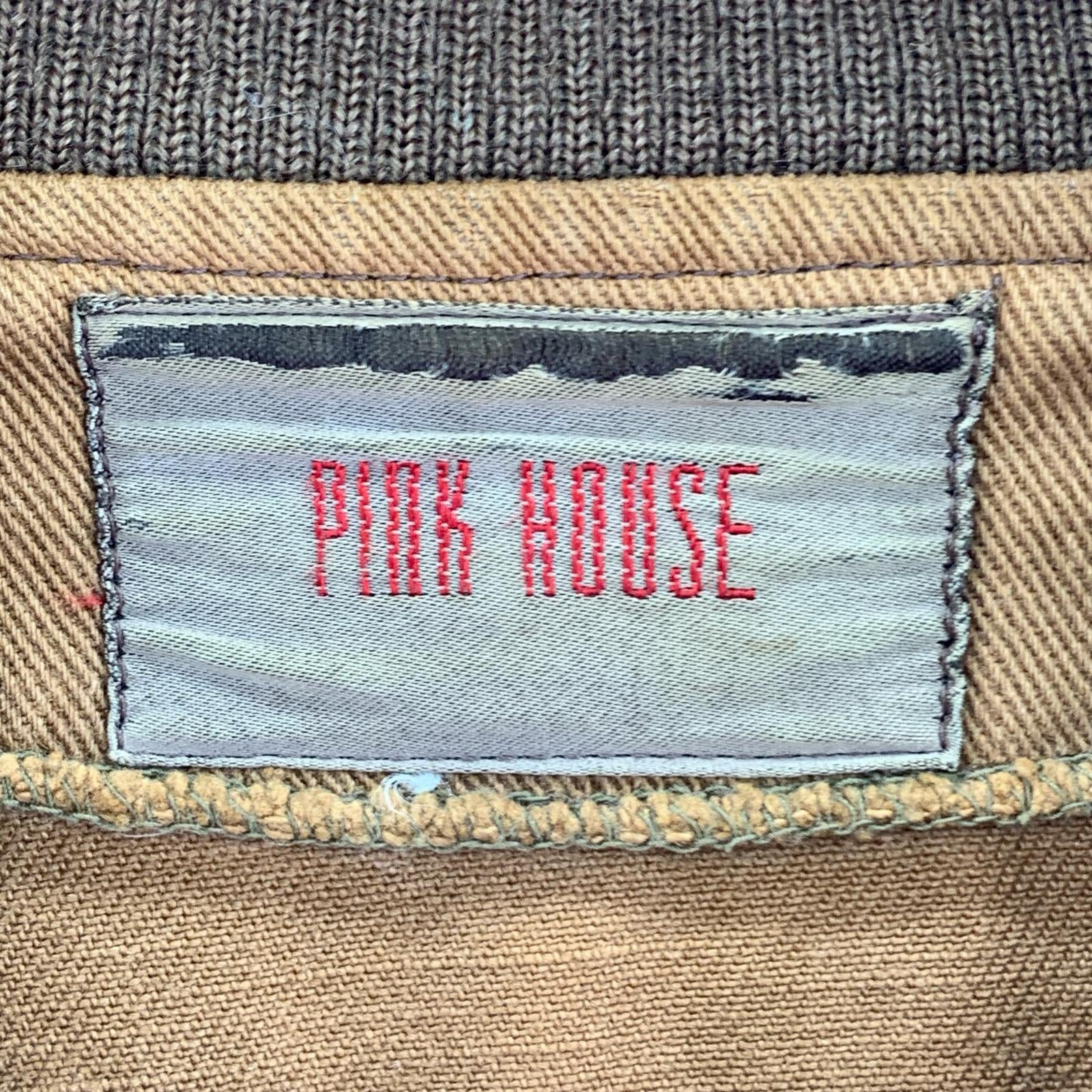 ジャケット 90s PINK HOUSE スタジャン ブラウン