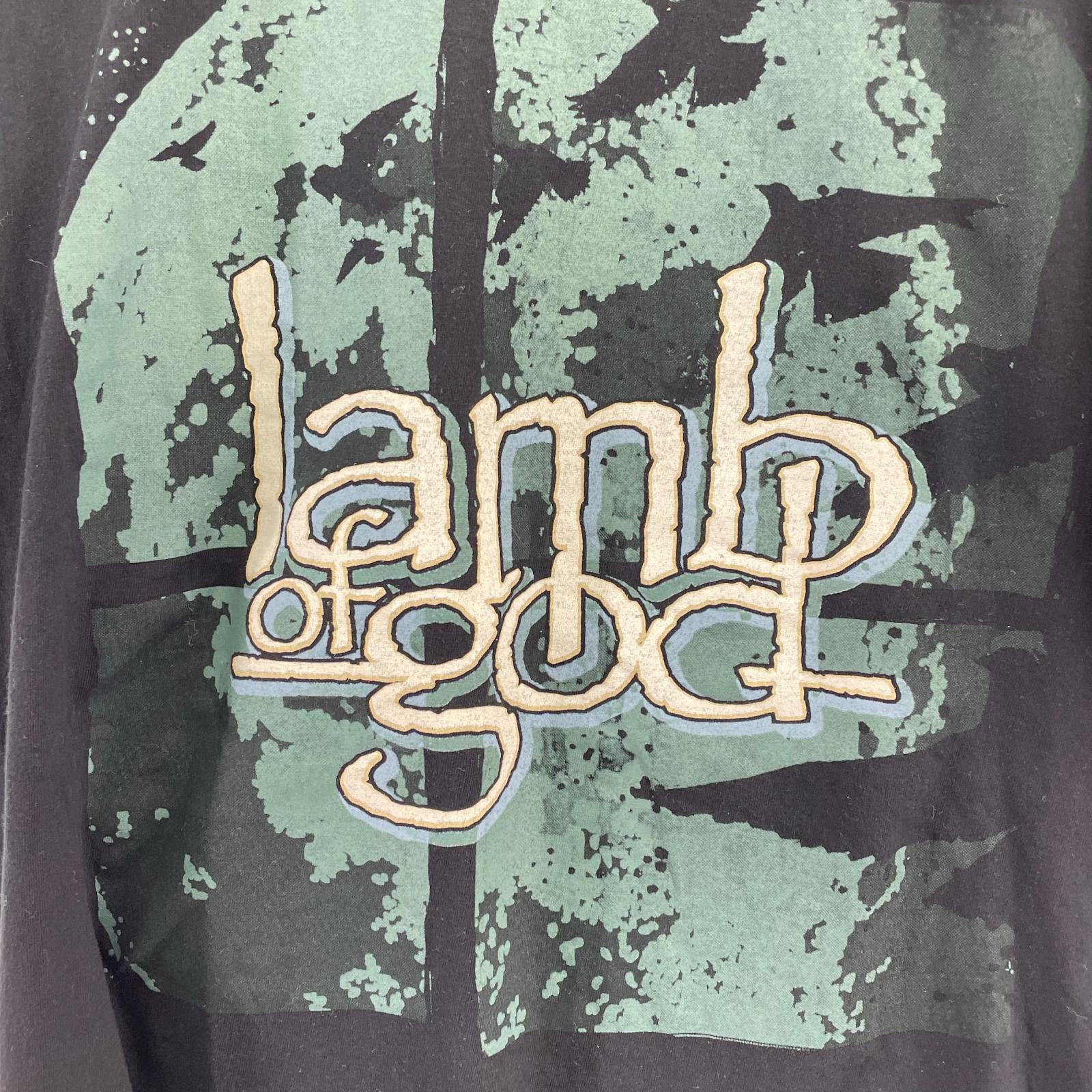 半袖Tシャツ LAMB OF GOD 両面プリント ブラック(S) S ブラック