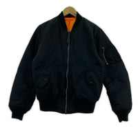 ジャケット USA製 MA-1 S ブラック