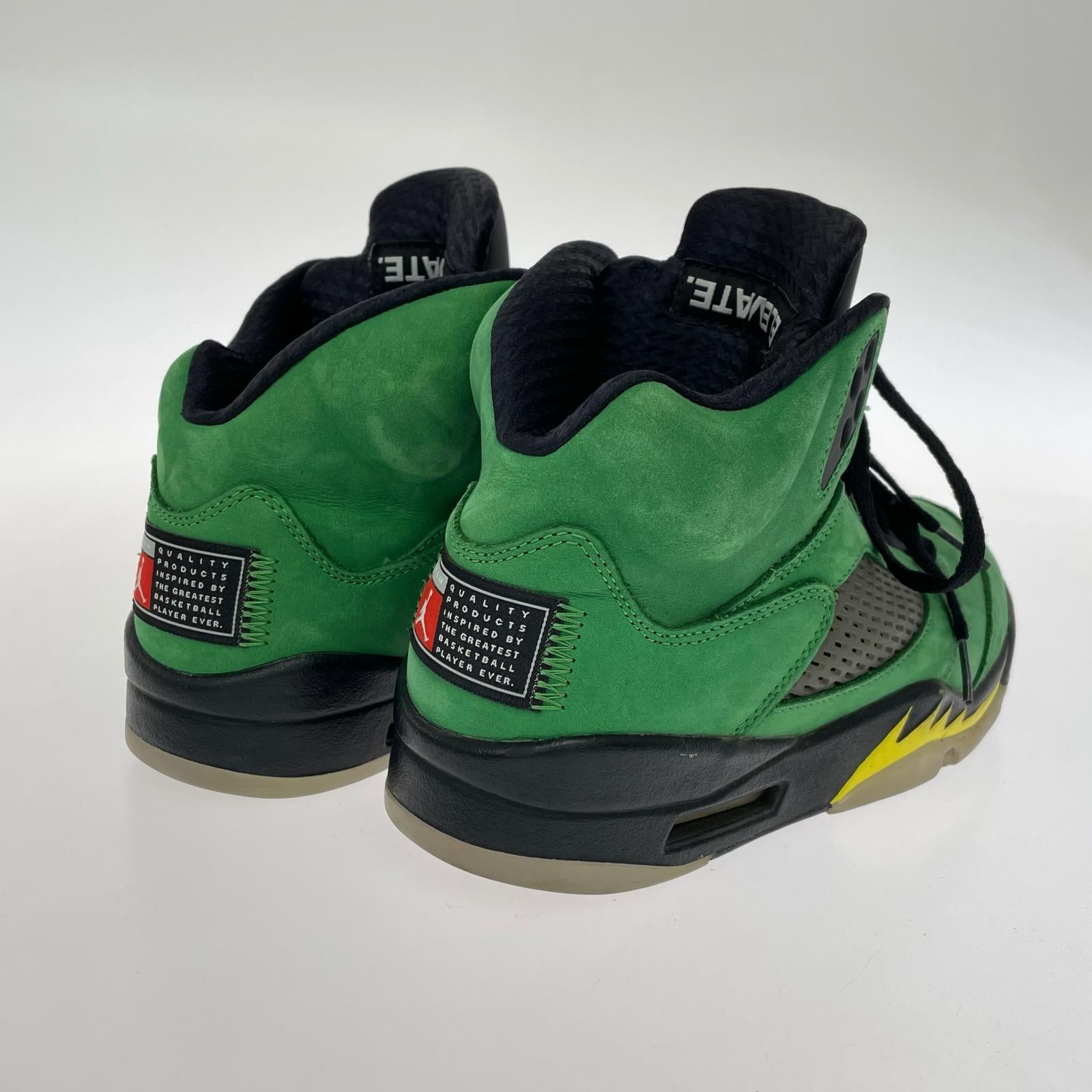 スニーカー AJ5 RETRO SE Oregon Ducks 26cm 26cm (US8 UK7 1/2 EU42) グリーン