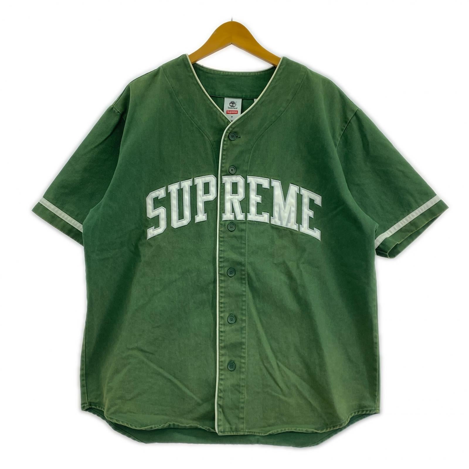 半袖シャツ ×Timberland 23SS Baseball Jersey (M) 緑 M グリーン