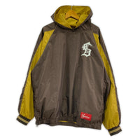 パーカー 23AW フーディーウォームアップPO (L) 茶 L ブラウン