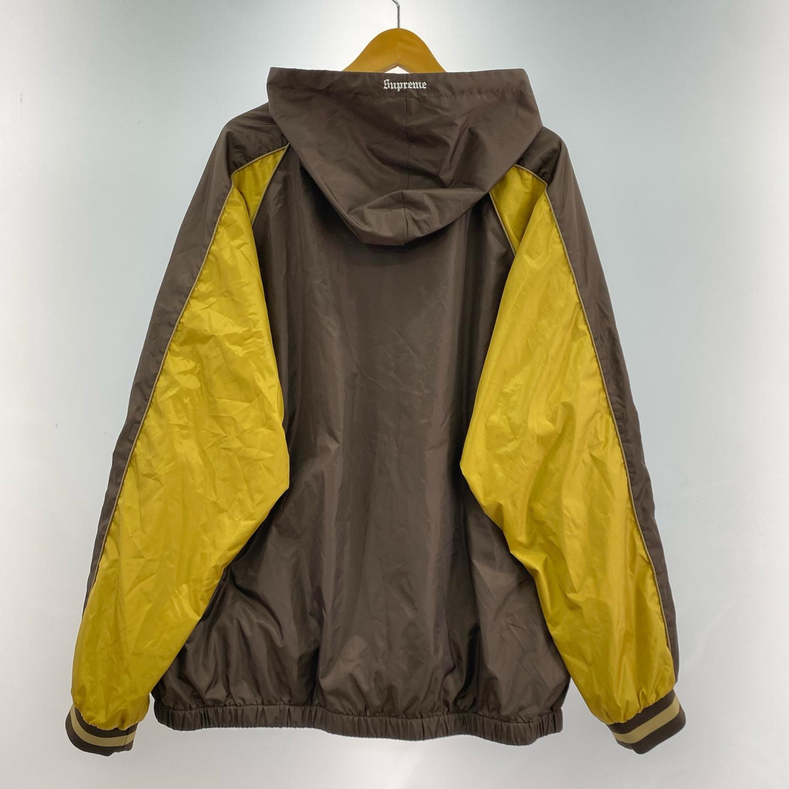 パーカー 23AW フーディーウォームアップPO (L) 茶 L ブラウン
