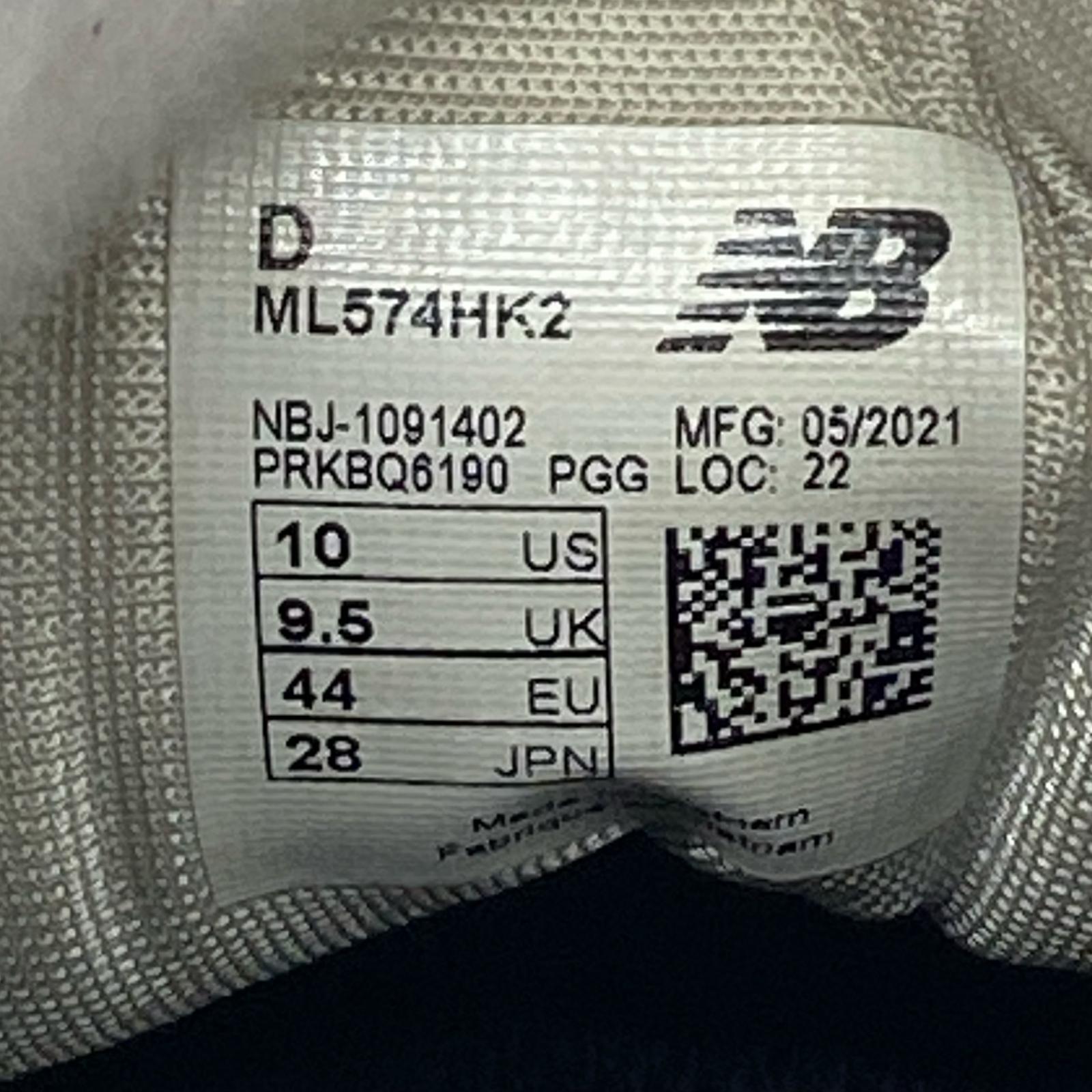 スニーカー ML574HK2/26.0 28cm (US10 UK9 1/2 EU46) ブラック