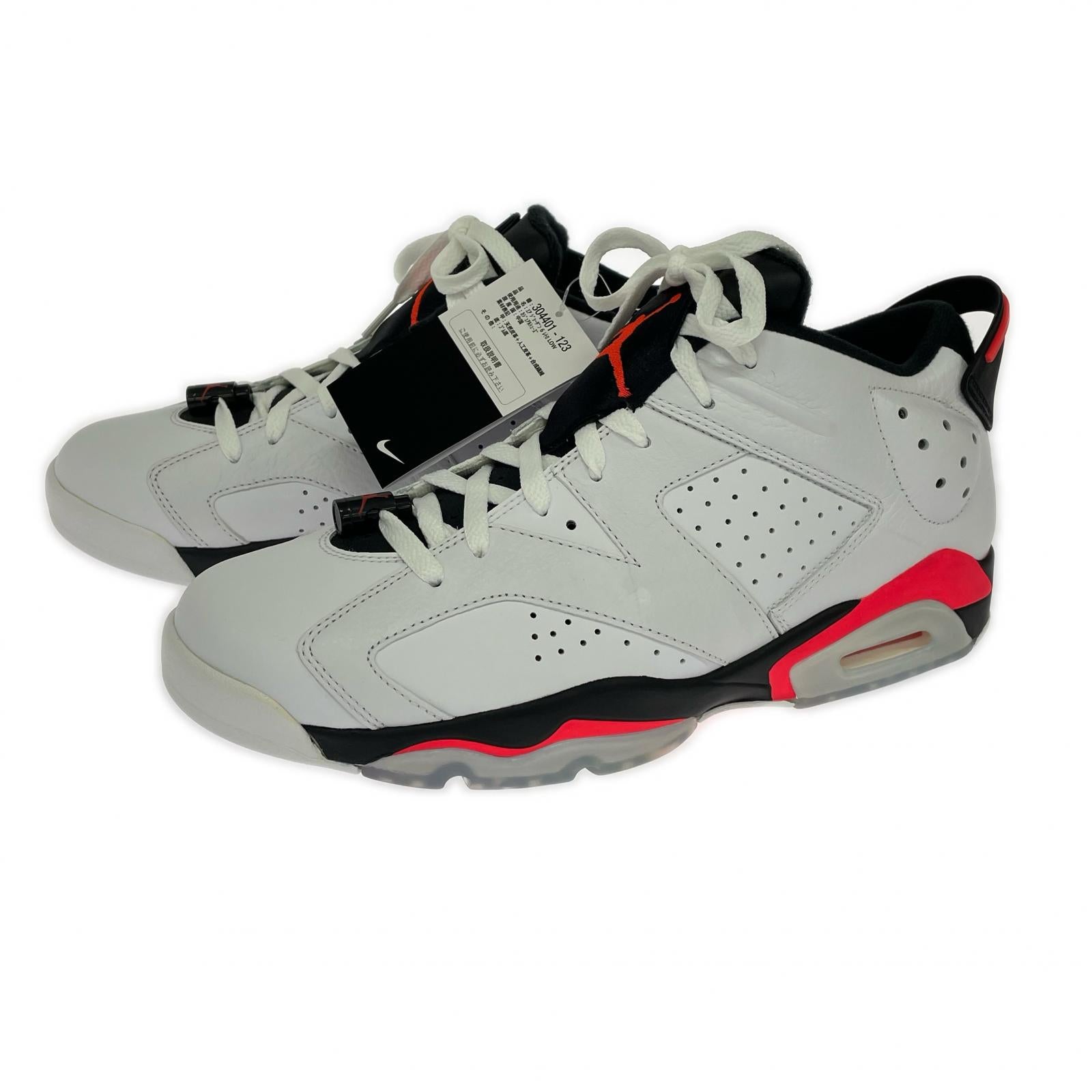 スニーカー AIR JORDAN 6 RETRO LOW INFRARED 29cm (US11 UK10 1/2 EU48) ホワイト