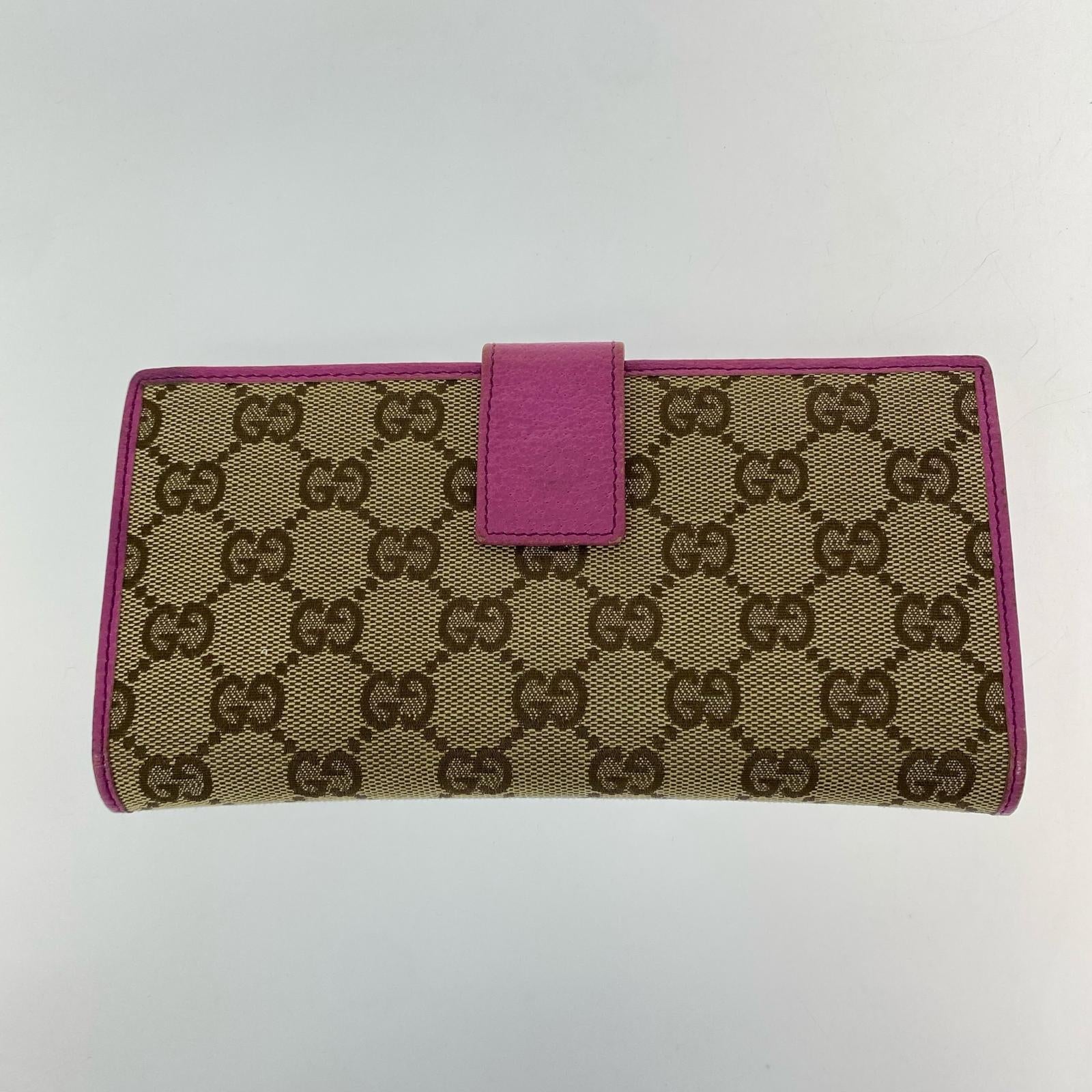 GUCCI メタルパーツ ロングウォレット 112715・2067