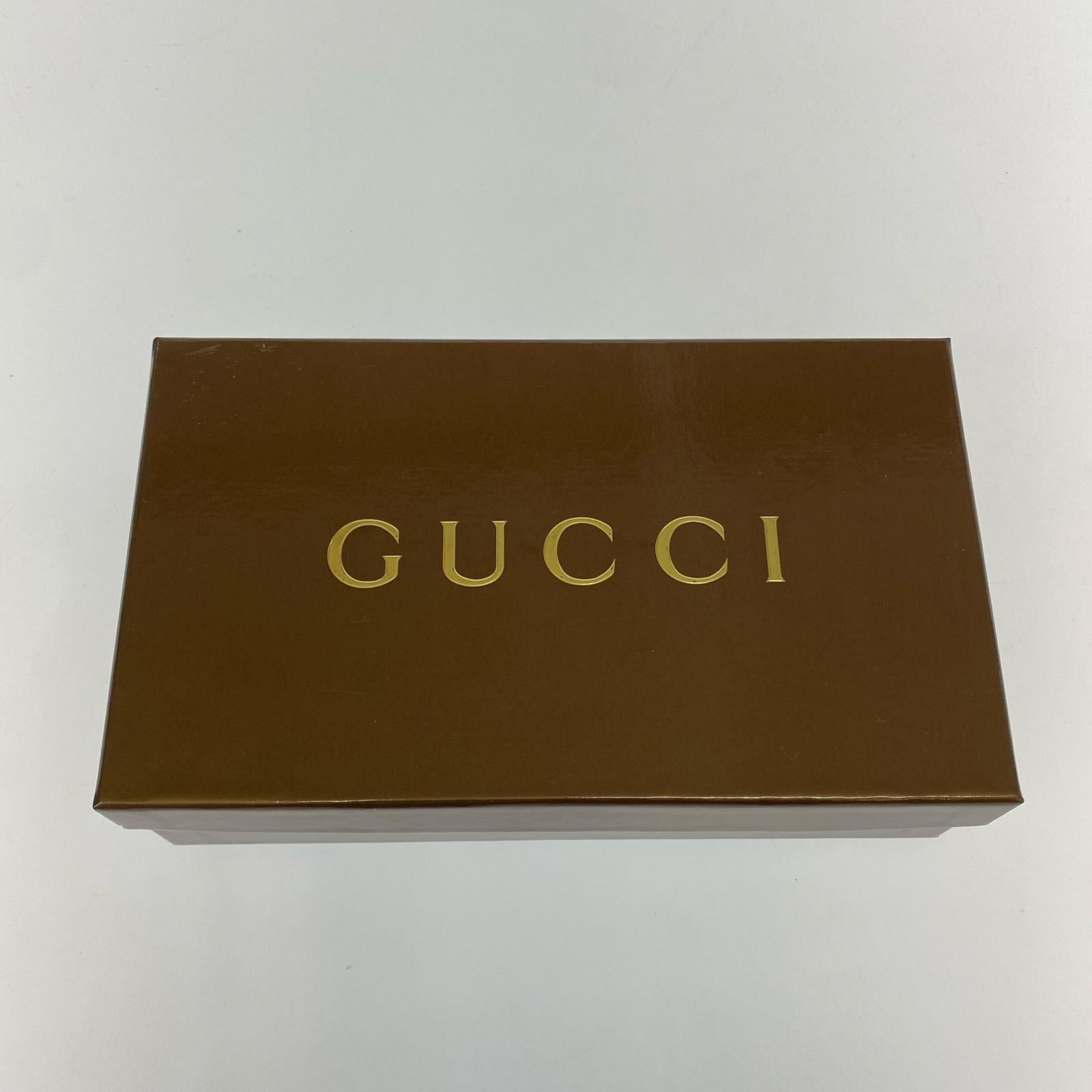 GUCCI メタルパーツ ロングウォレット 112715・2067