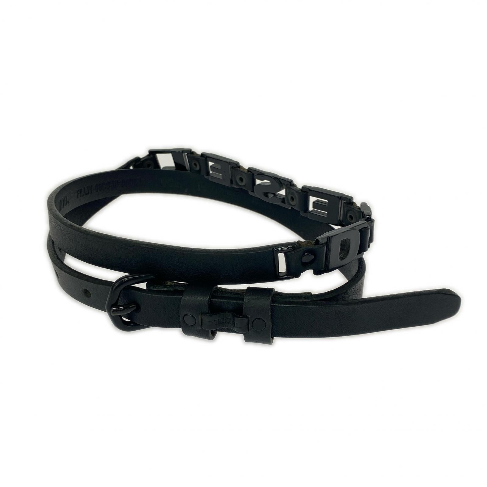 その他アクセサリー レザーベルト 黒 ブラック