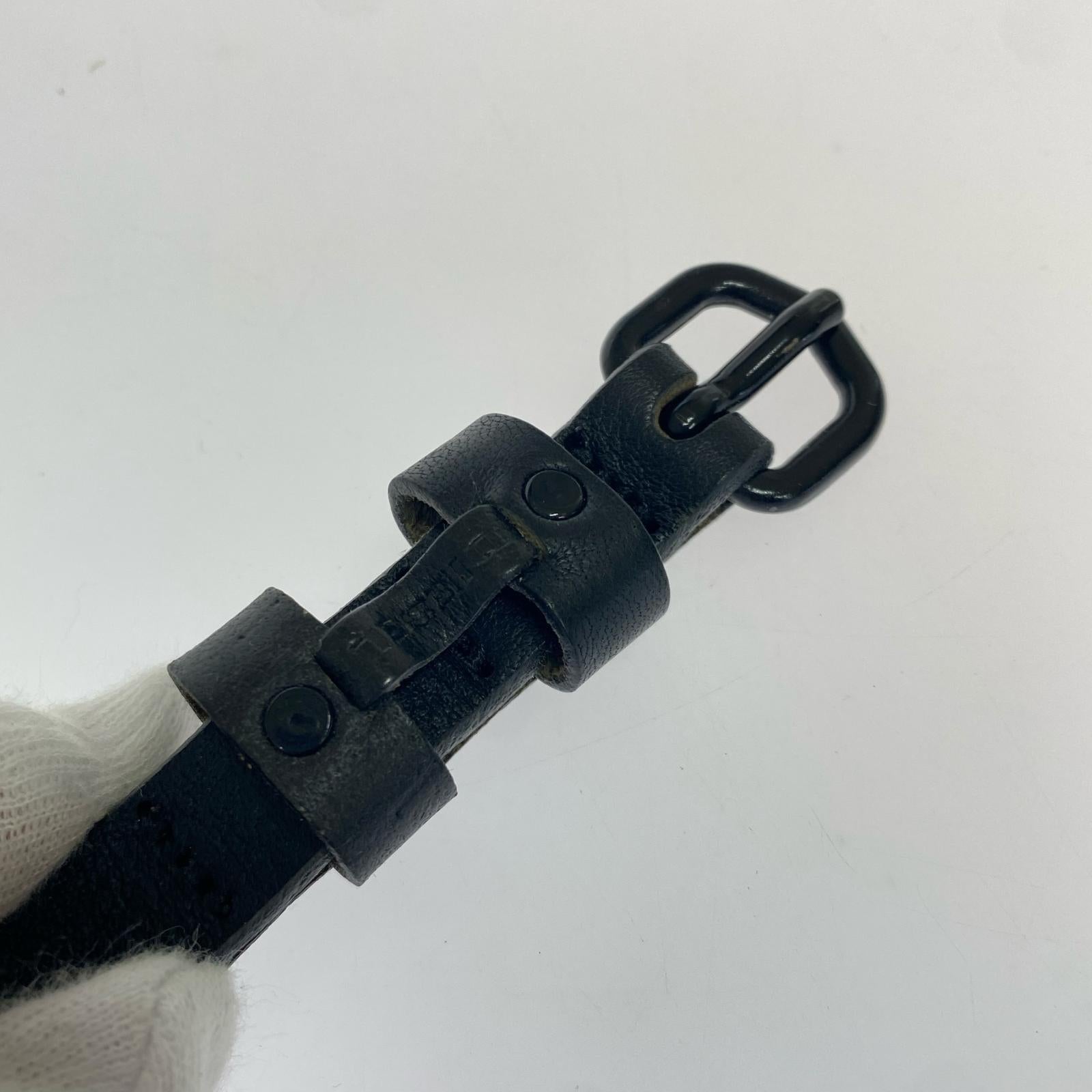 その他アクセサリー レザーベルト 黒 ブラック