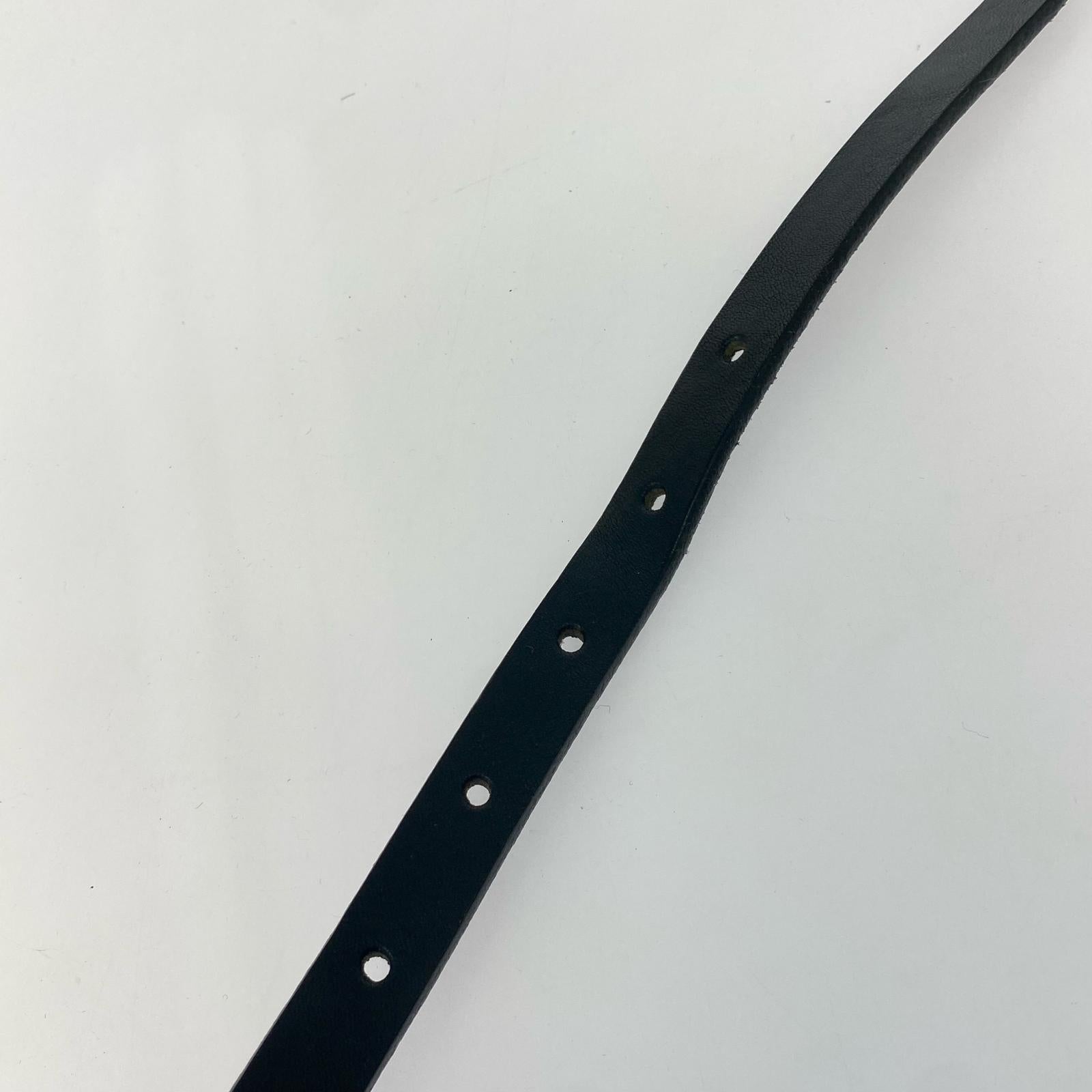 その他アクセサリー レザーベルト 黒 ブラック