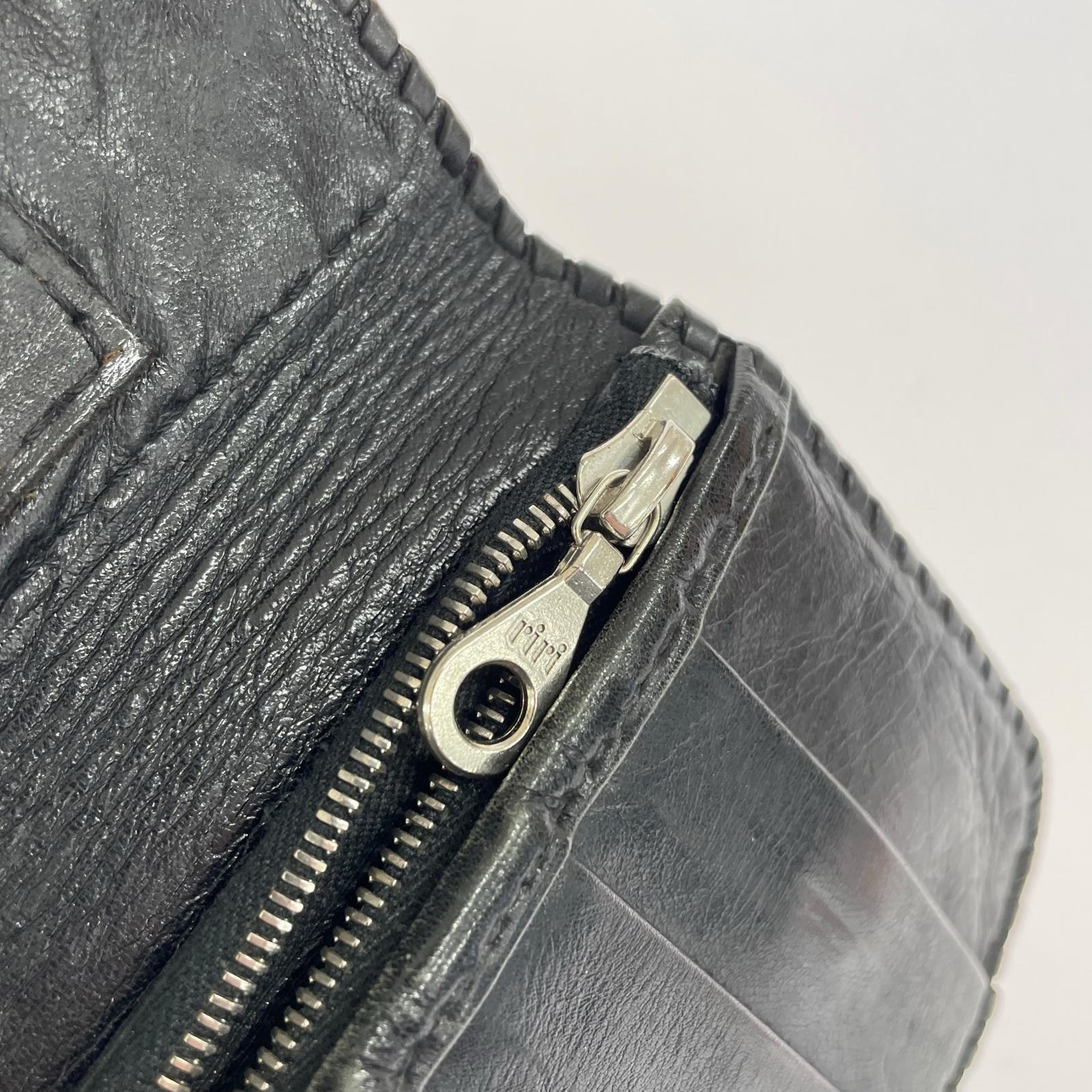 長財布 VAN AMBURG LEATHERS レザー コンチョ ブラック
