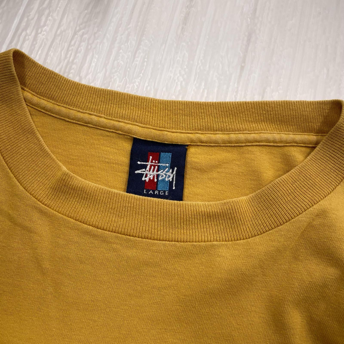 半袖Tシャツ 赤青タグ L イエロー