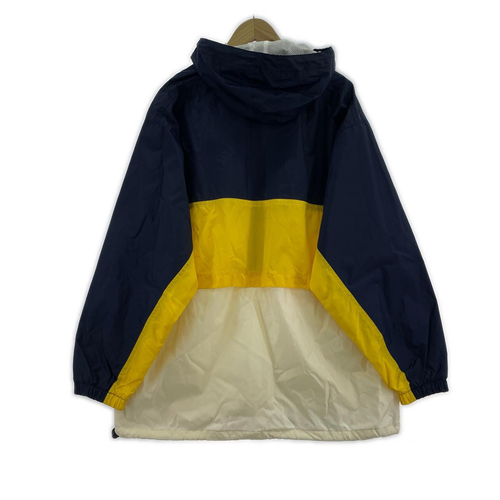 ジャケット 90s アノラックパーカー ミシガンカラー M