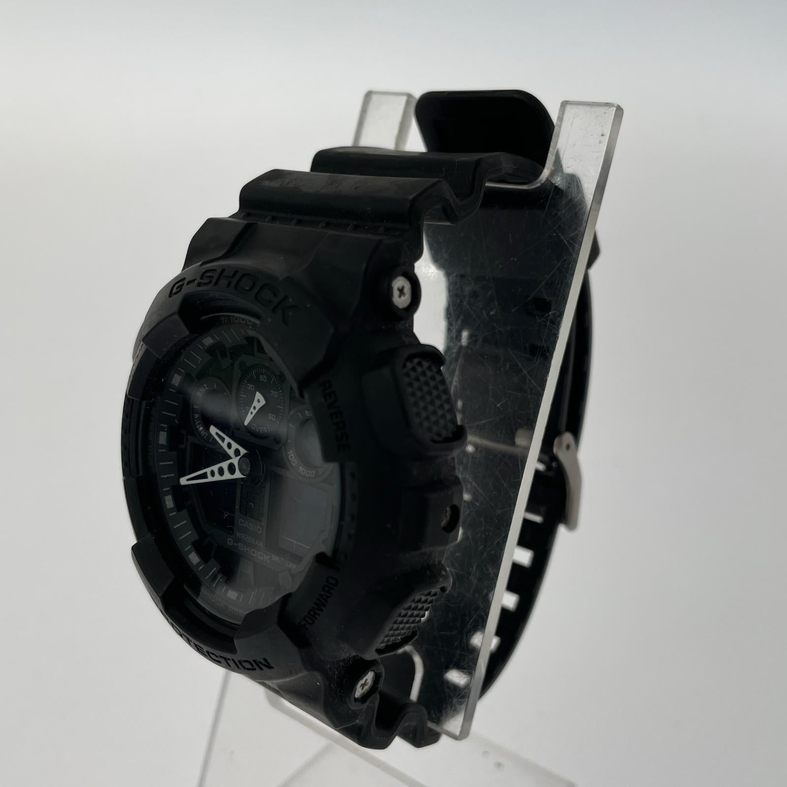腕時計 GA-100 デジアナ ブラック