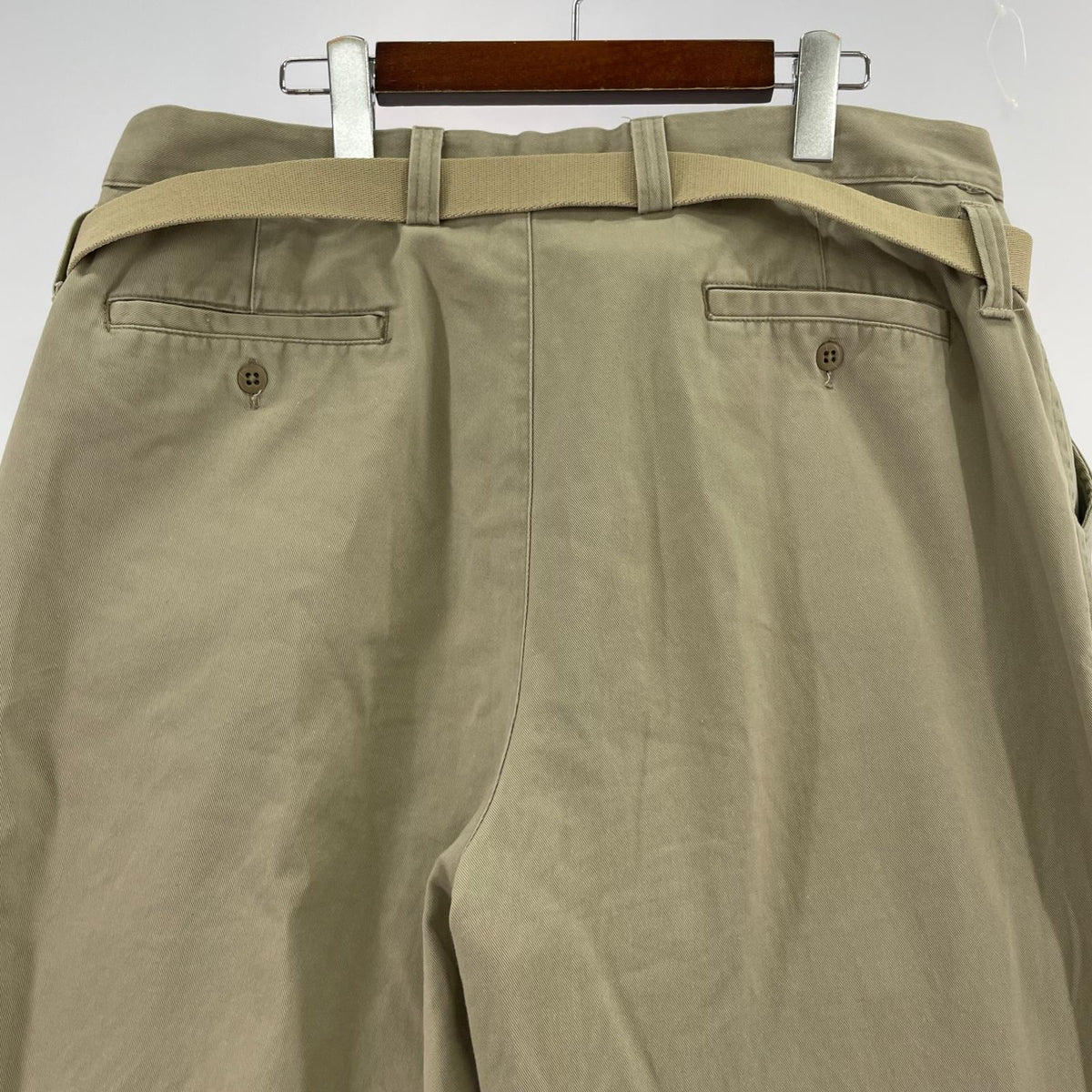 パンツ MAISON EUREKA VINTAGE REWORK CHINOS(S) S ベージュ