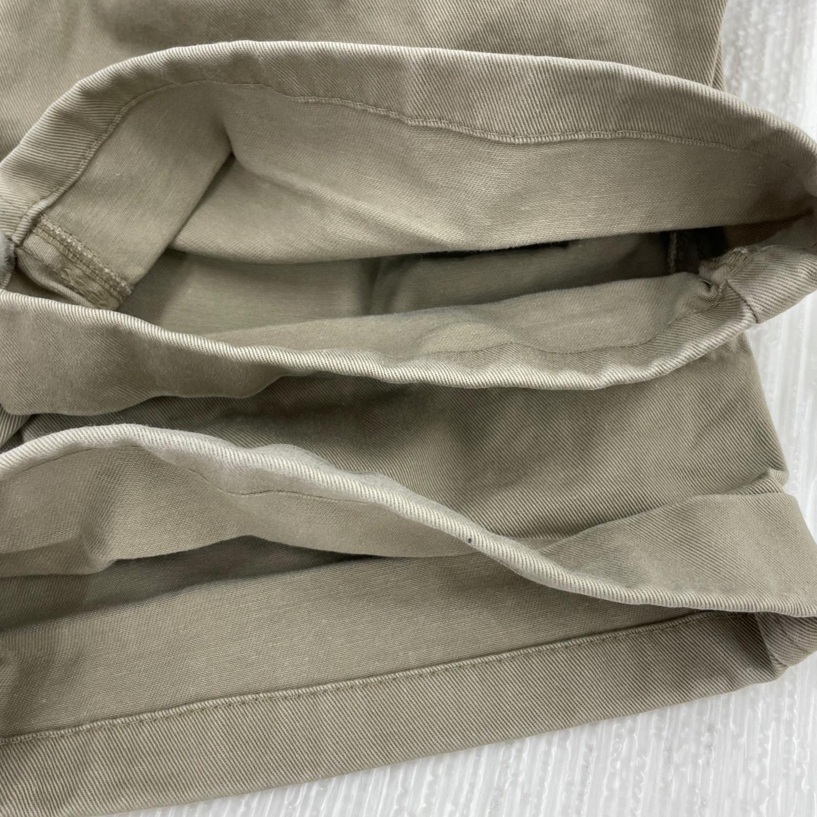 パンツ MAISON EUREKA VINTAGE REWORK CHINOS(S) S ベージュ