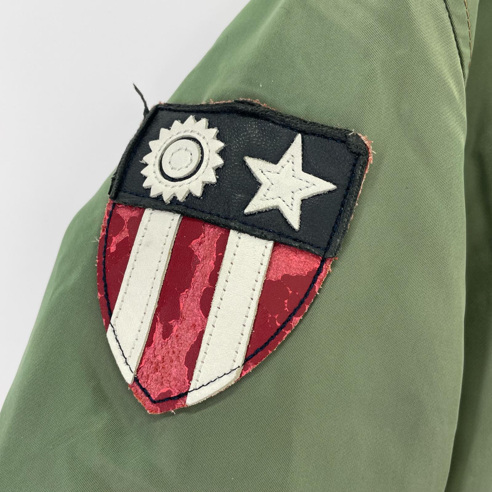 ジャケット MA-1 PATCHED FLYING TIGERS グリーン