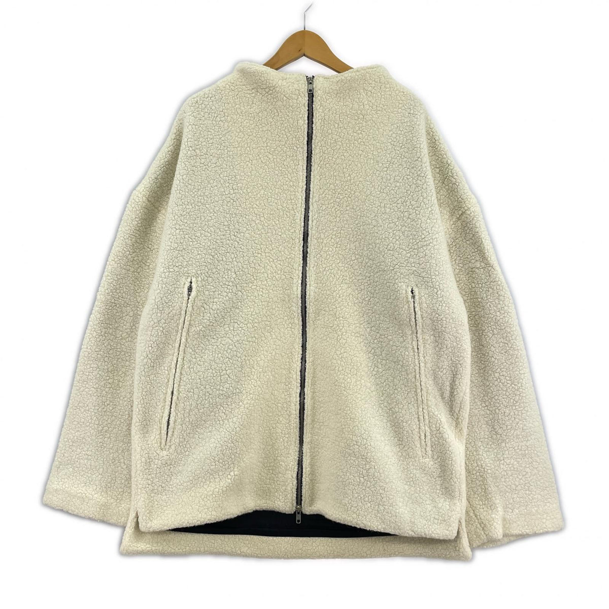 ブルゾン collection011 ボアブルゾン L L ホワイト