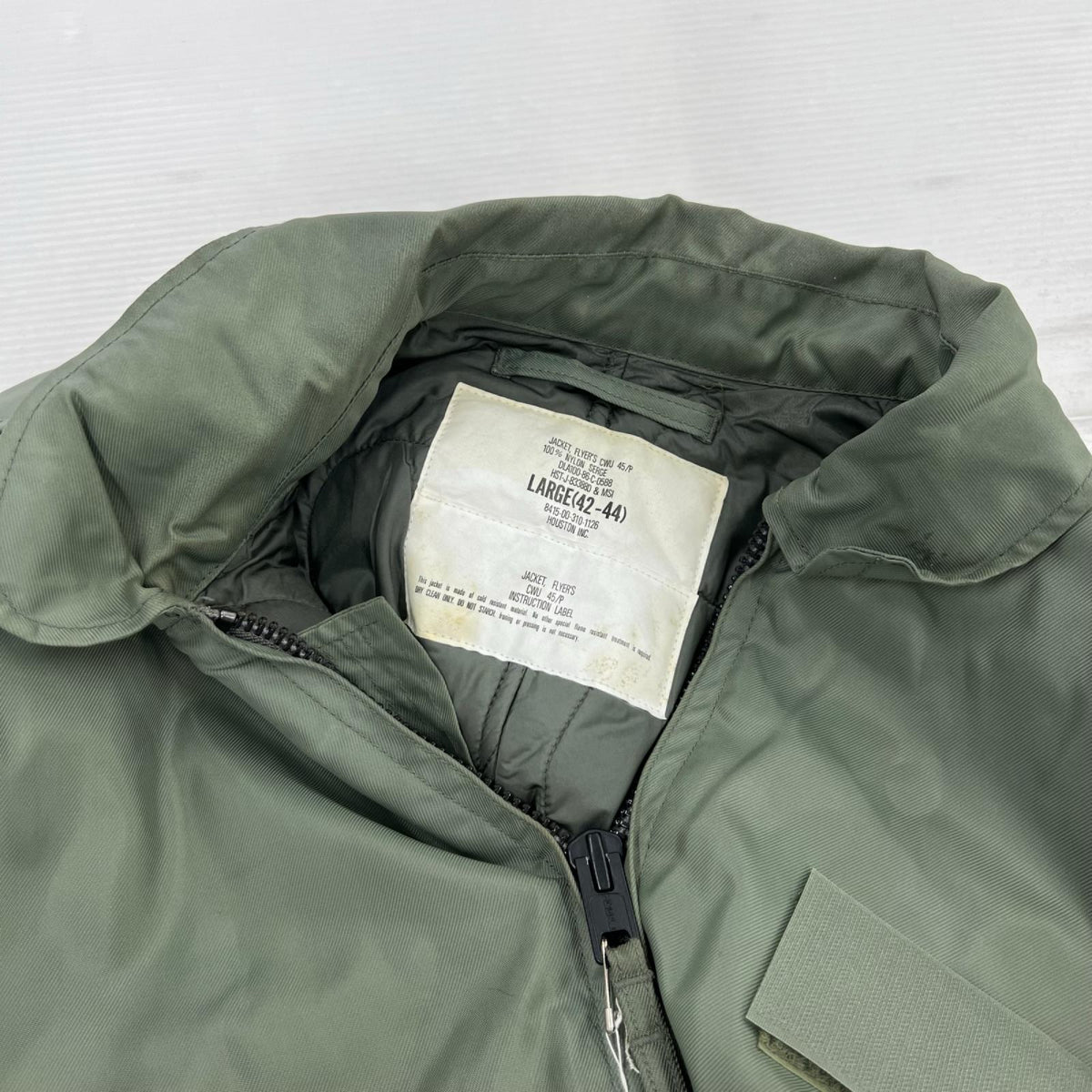 ジャケット CWU-45P FLIGHT JACKET カーキ L L カーキ