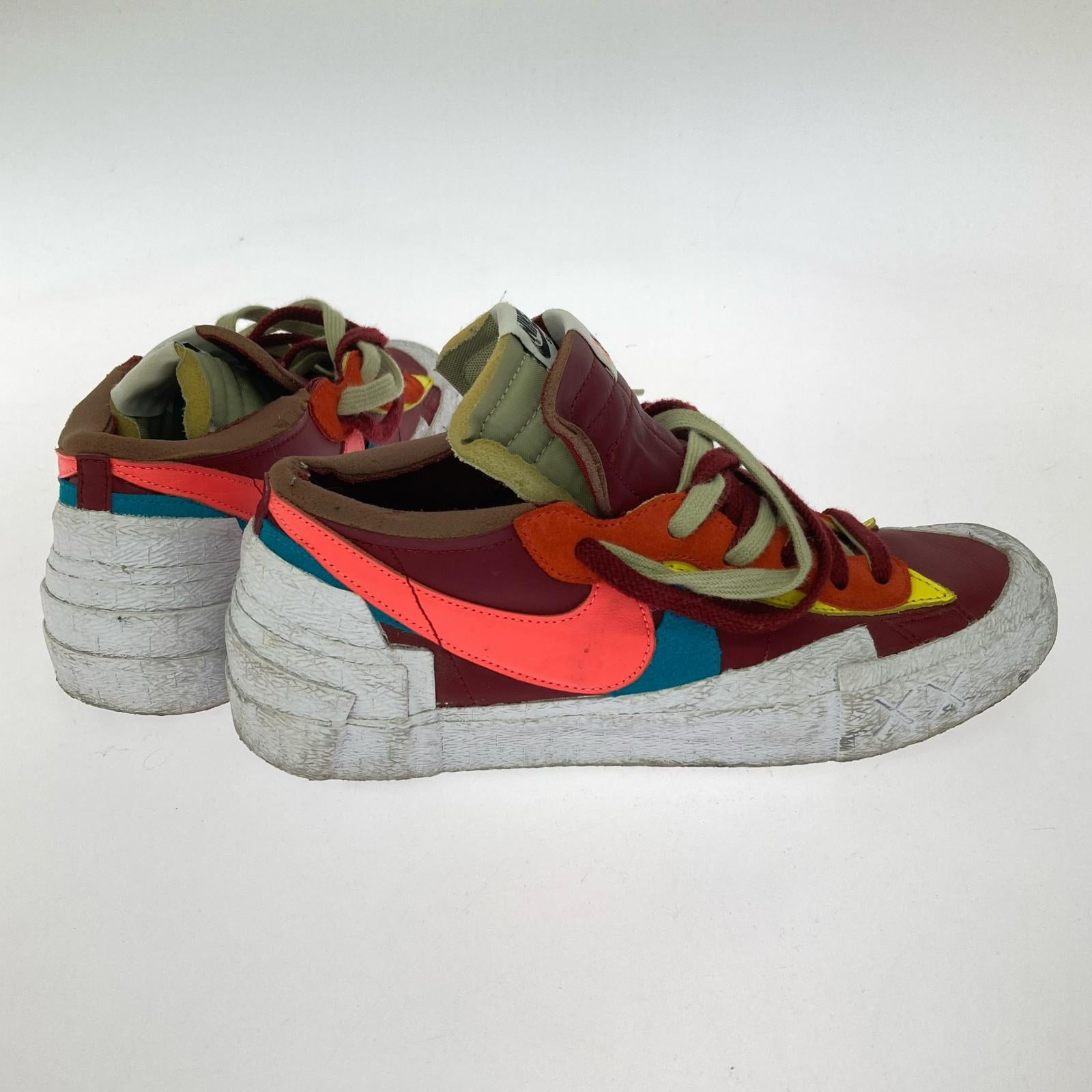 スニーカー KAWS sacai Blazer Low Team Red(27cm) 27cm (US9 UK8 1/2 EU44)