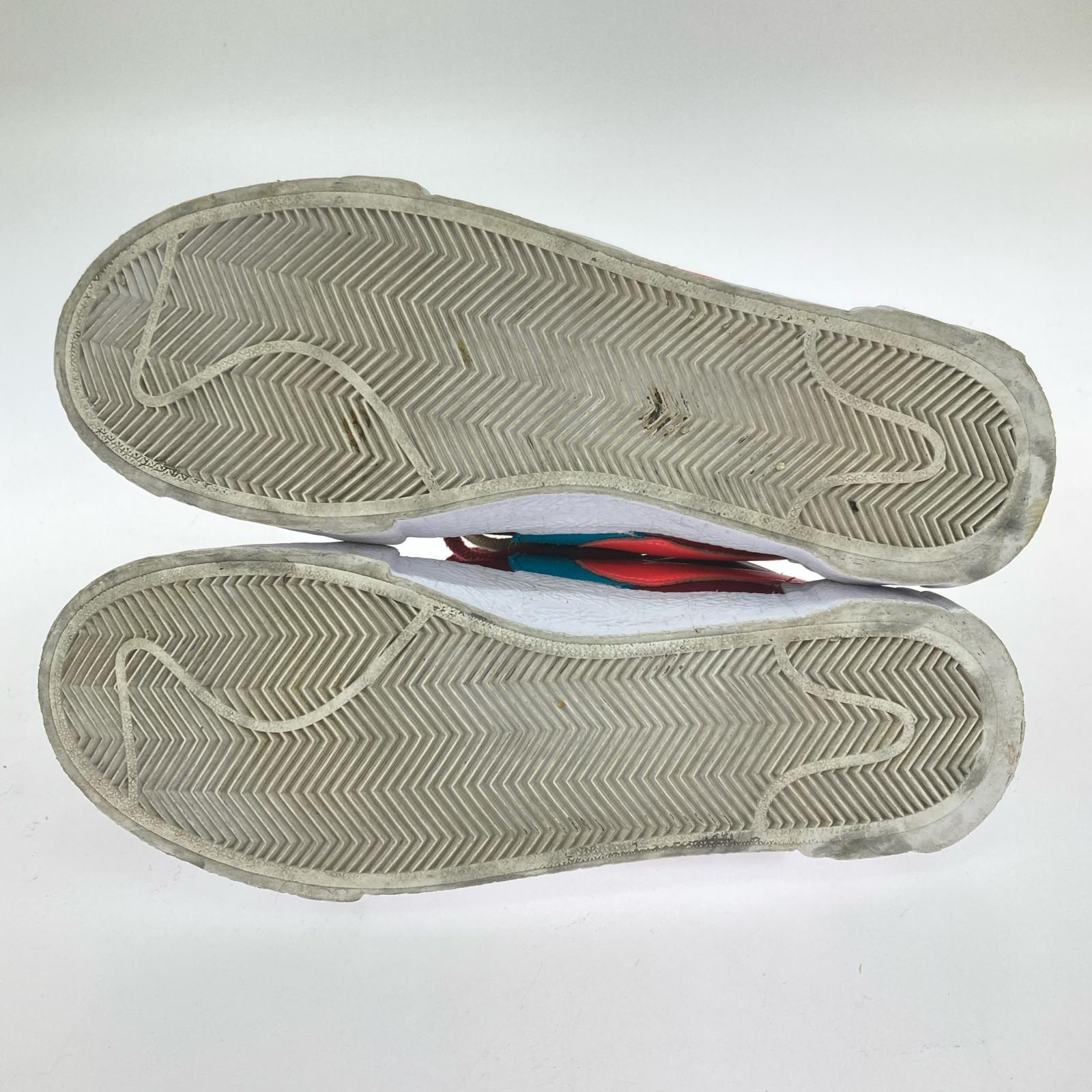 スニーカー KAWS sacai Blazer Low Team Red(27cm) 27cm (US9 UK8 1/2 EU44)