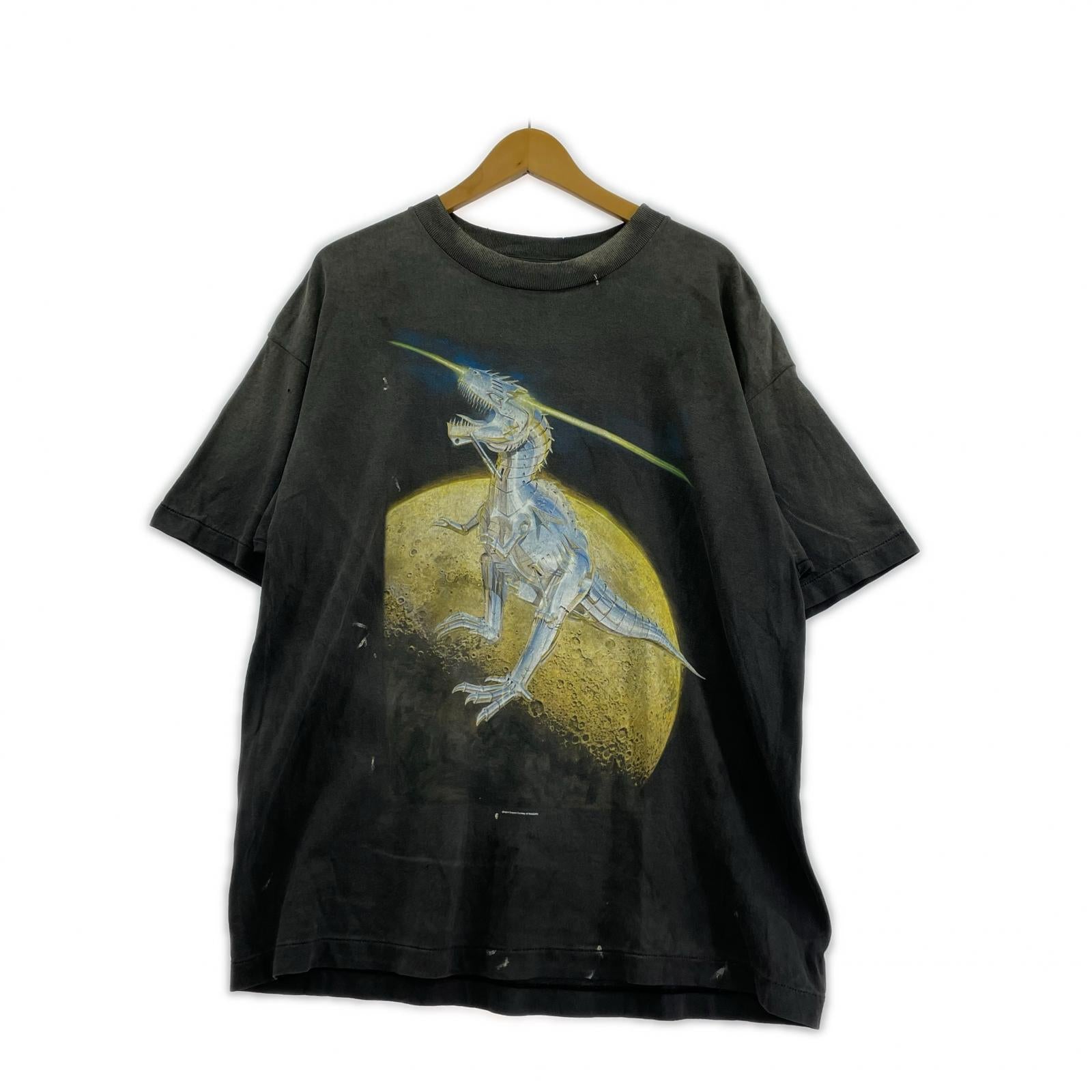 半袖Tシャツ x Hajime Sorayama T-Rex L ブラック