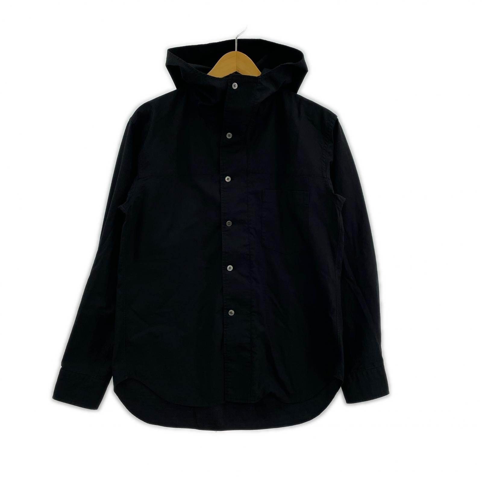 長袖シャツ DEUX 25AW フーディーシャツ ブラック